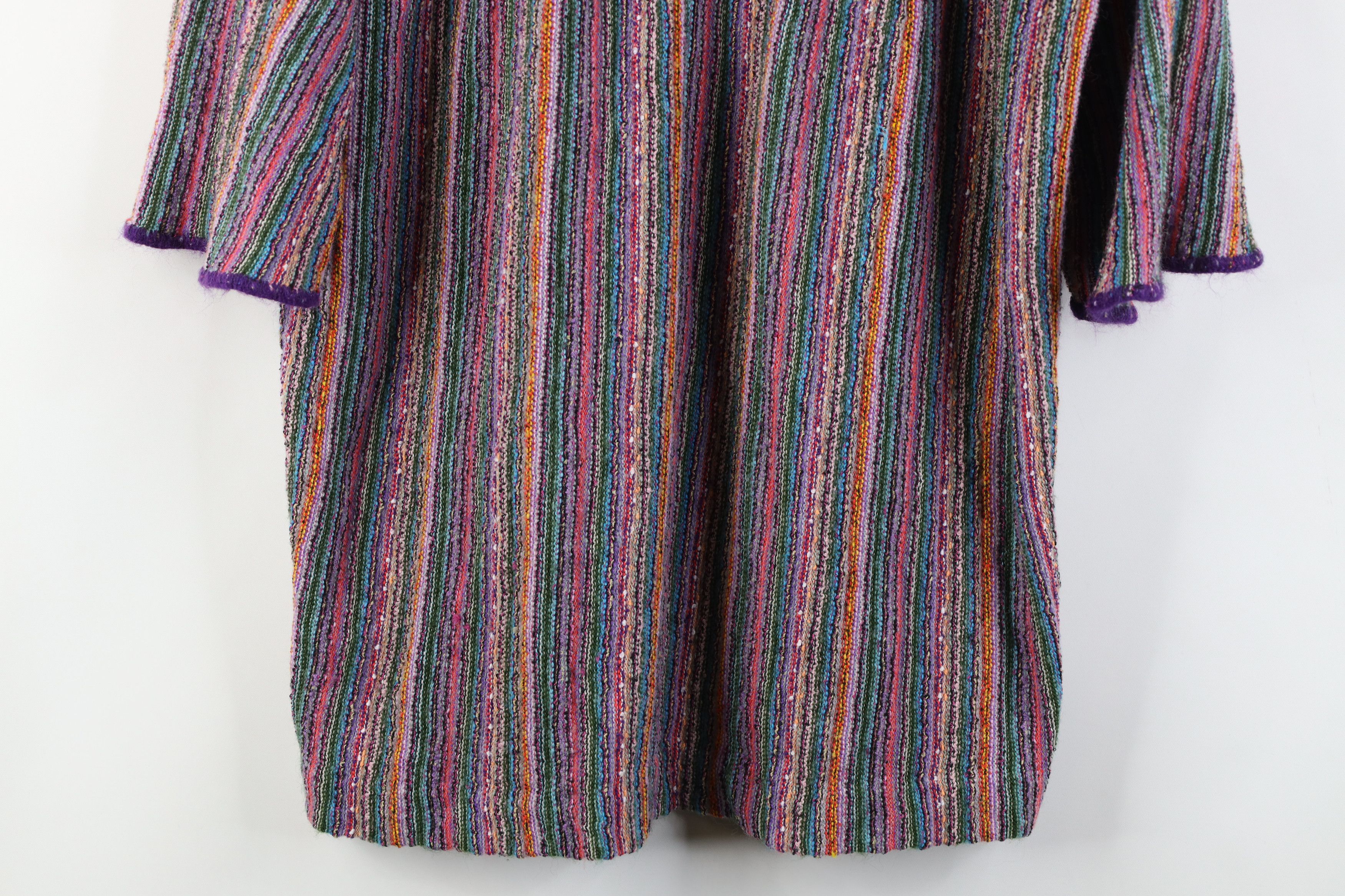 Vintage Vintage 70s Babydoll Boho Chic Knit Flared Sleeve T-Shirt Size M / US 6-8 / IT 42-44 - 3 Thumbnail