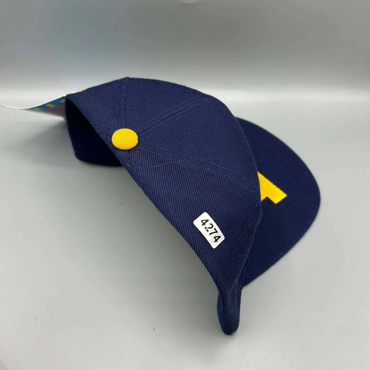 Signatures Vintage Michigan Wolverines Hat Big Logo Blockhead Snap Back Size ONE SIZE - 9 Thumbnail