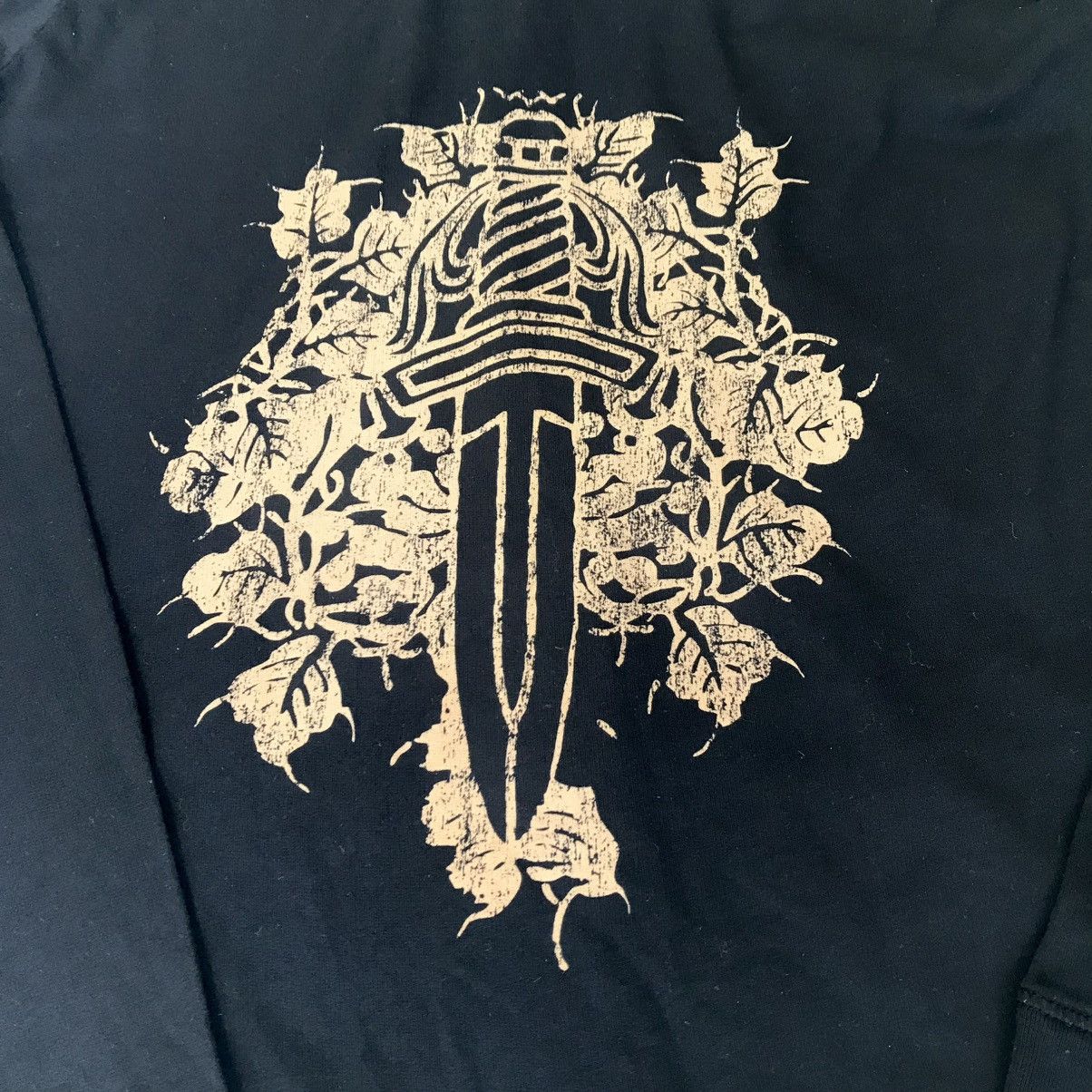 Chrome Hearts Chrome Hearts Dagger Vine Zip Up Hoodie with silver Dagger Size M / US 6-8 / IT 42-44 - 7 Thumbnail
