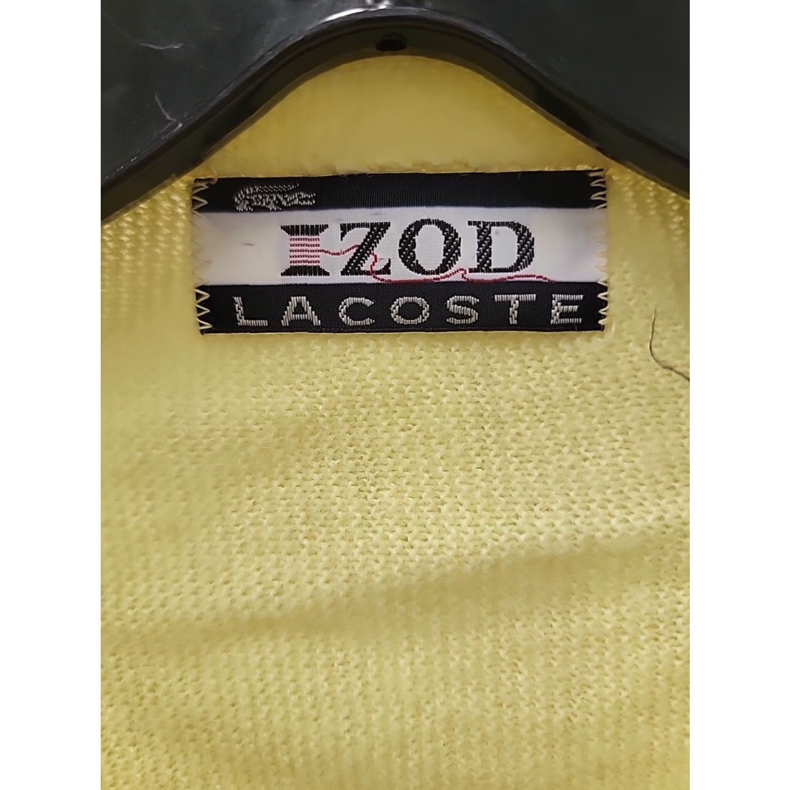 Izod VINTAGE Izod Lacoste Yellow Cardigan Long Sleeve Mens M Size Cardigan Shirt Sweater Logo Casual Men's Size US M / EU 48-50 / 2 - 3 Thumbnail