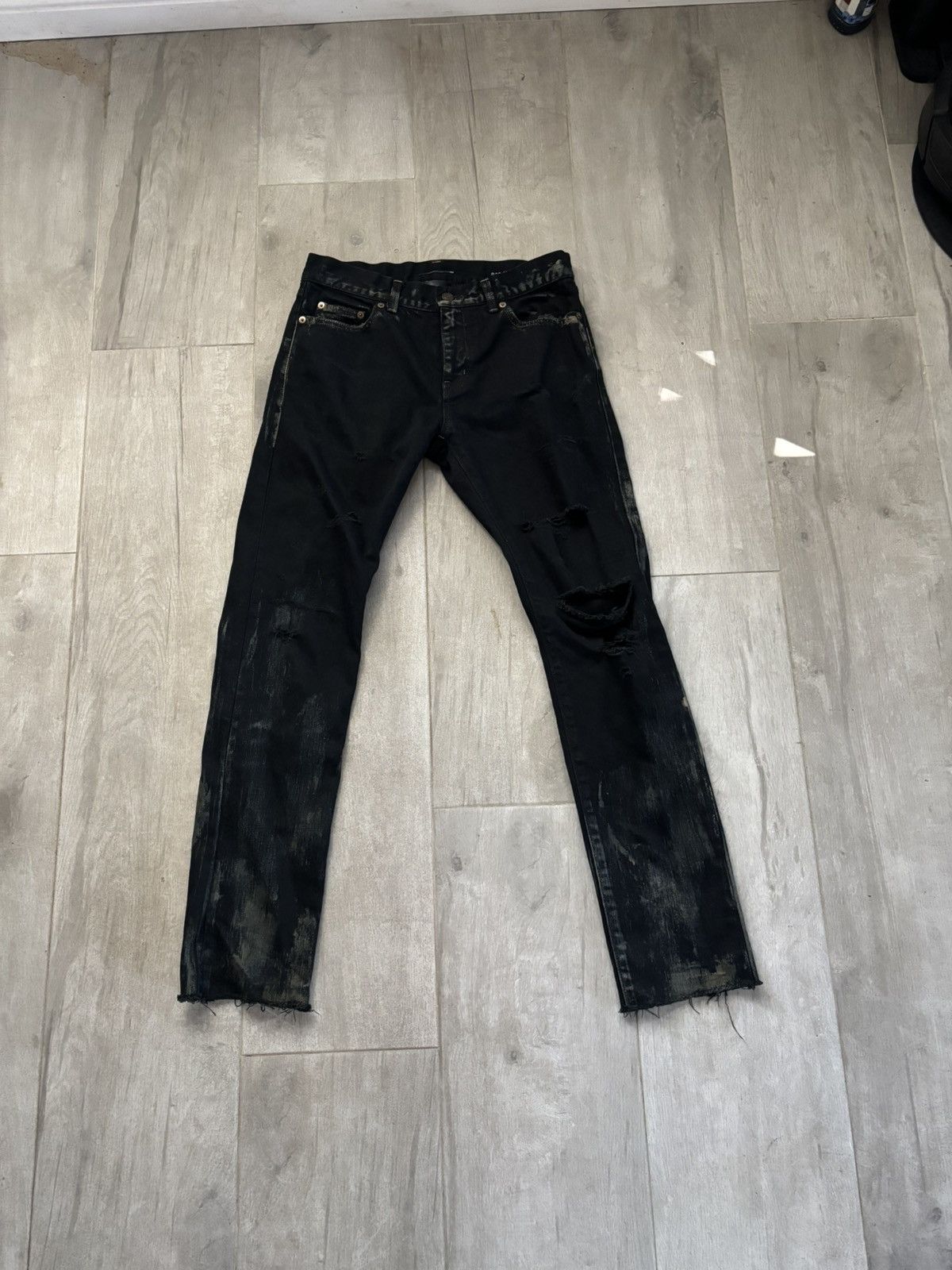 SAINT LAURENT PARIS デニム D02 25インチ Saint Laurent D02 Jeans for Men for sale | eBay