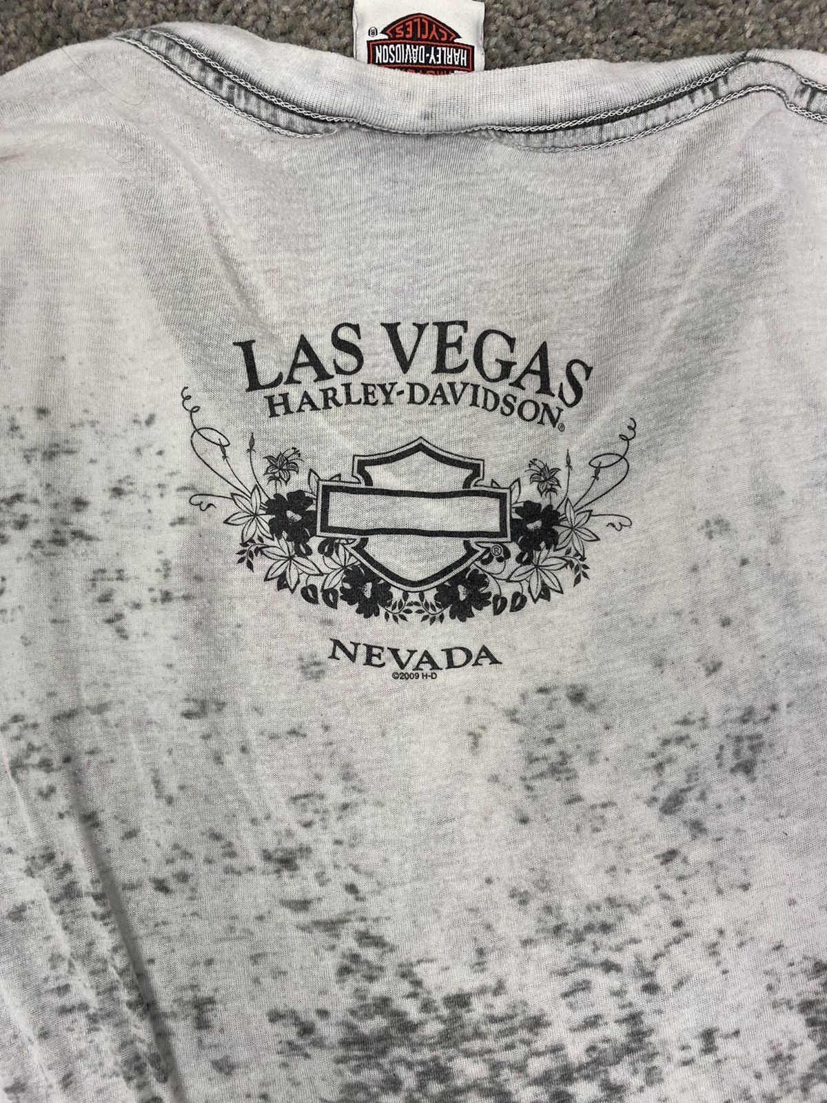Harley Davidson × Vintage Y2k womens harley davidson tshirt Size L / US 10 / IT 46 - 4 Thumbnail