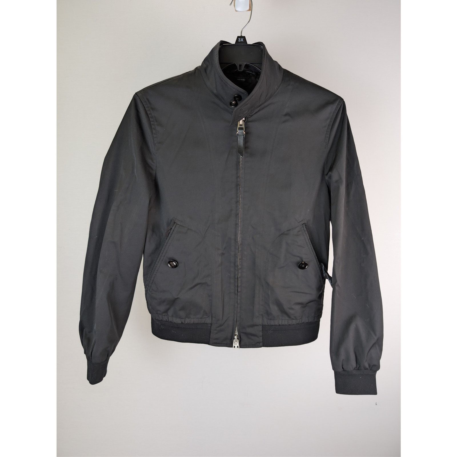 Tom Ford o1rshd1 CC20 Fine Poplin Jacket in Black Size US M / EU 48-50 / 2 - 8 Thumbnail