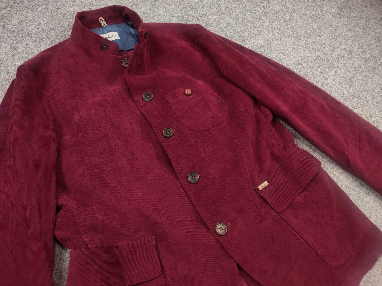 Other Luis Trenker Design Pontoglio Corduroy Button Blazer Jacket Size US L / EU 52-54 / 3 - 8 Thumbnail