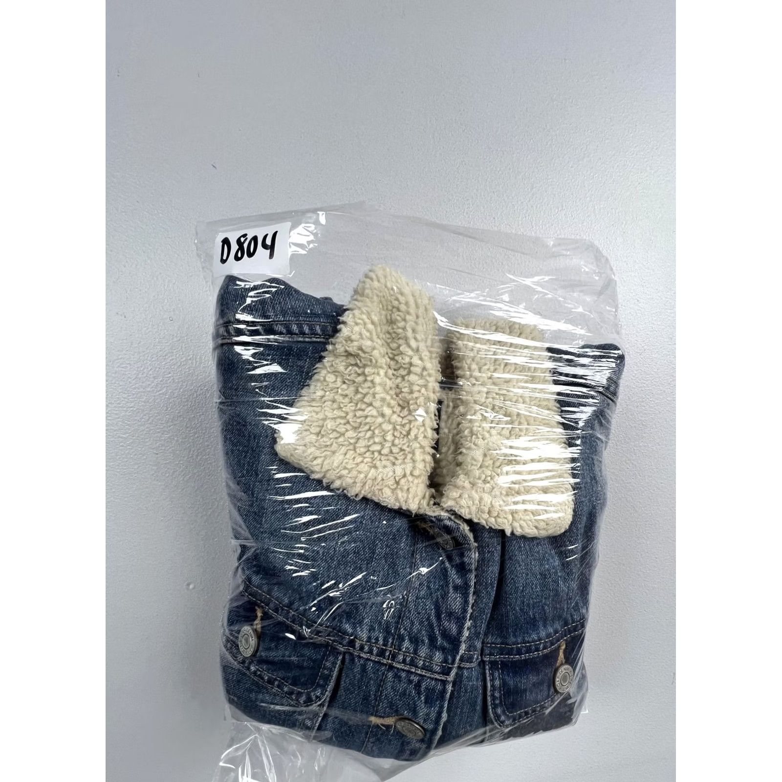Gap Gap Jacket Mens Medium Blue Sherpa Lined Denim Trucker Winter Casual Size US M / EU 48-50 / 2 - 6 Thumbnail