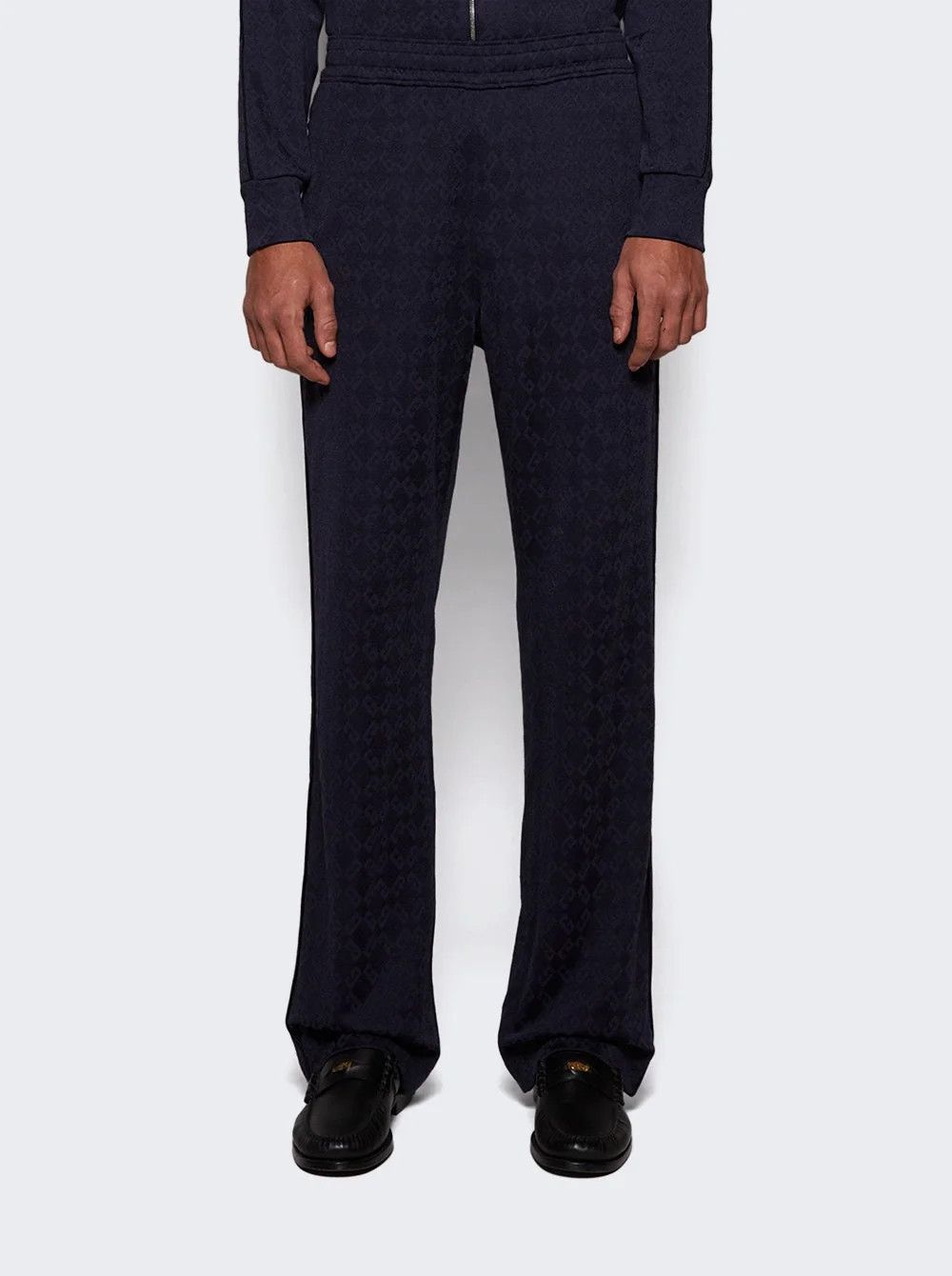 Givenchy o1w1db10326 Straight Leg Formal Sweatpants & Joggers in Blue Size US 38 / EU 54 - 3 Thumbnail