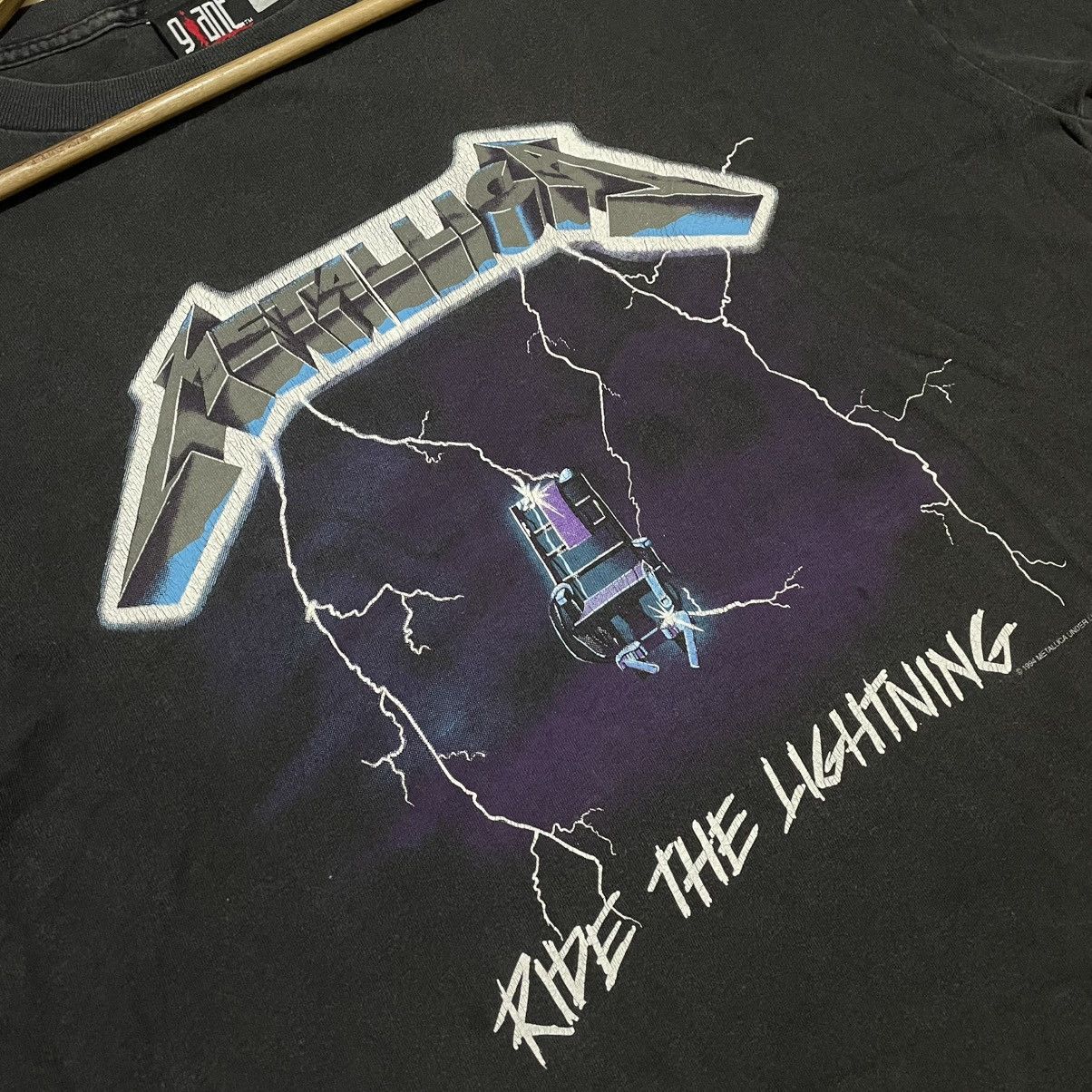 Band Tees × Metallica × Vintage Vintage 1994 Ride The Lighting Size US XL / EU 56 / 4 - 3 Thumbnail