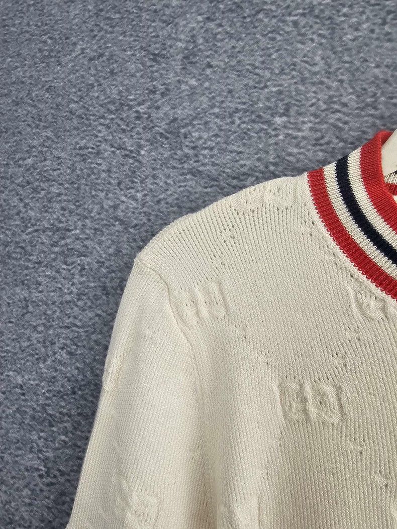 Gucci GucciRound-neck short-sleeved knitted short-sleeved 2503-Ne Size S / US 4 / IT 40 - 3 Thumbnail