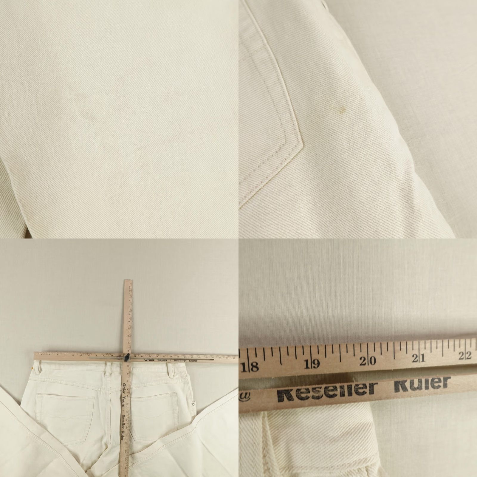 Anchor Blue VINTAGE Anchor Blue Jeans Men 42 Waist White Denim Baggy Relaxed Tapered 90s Casual Size US 42 / EU 58 - 8 Thumbnail