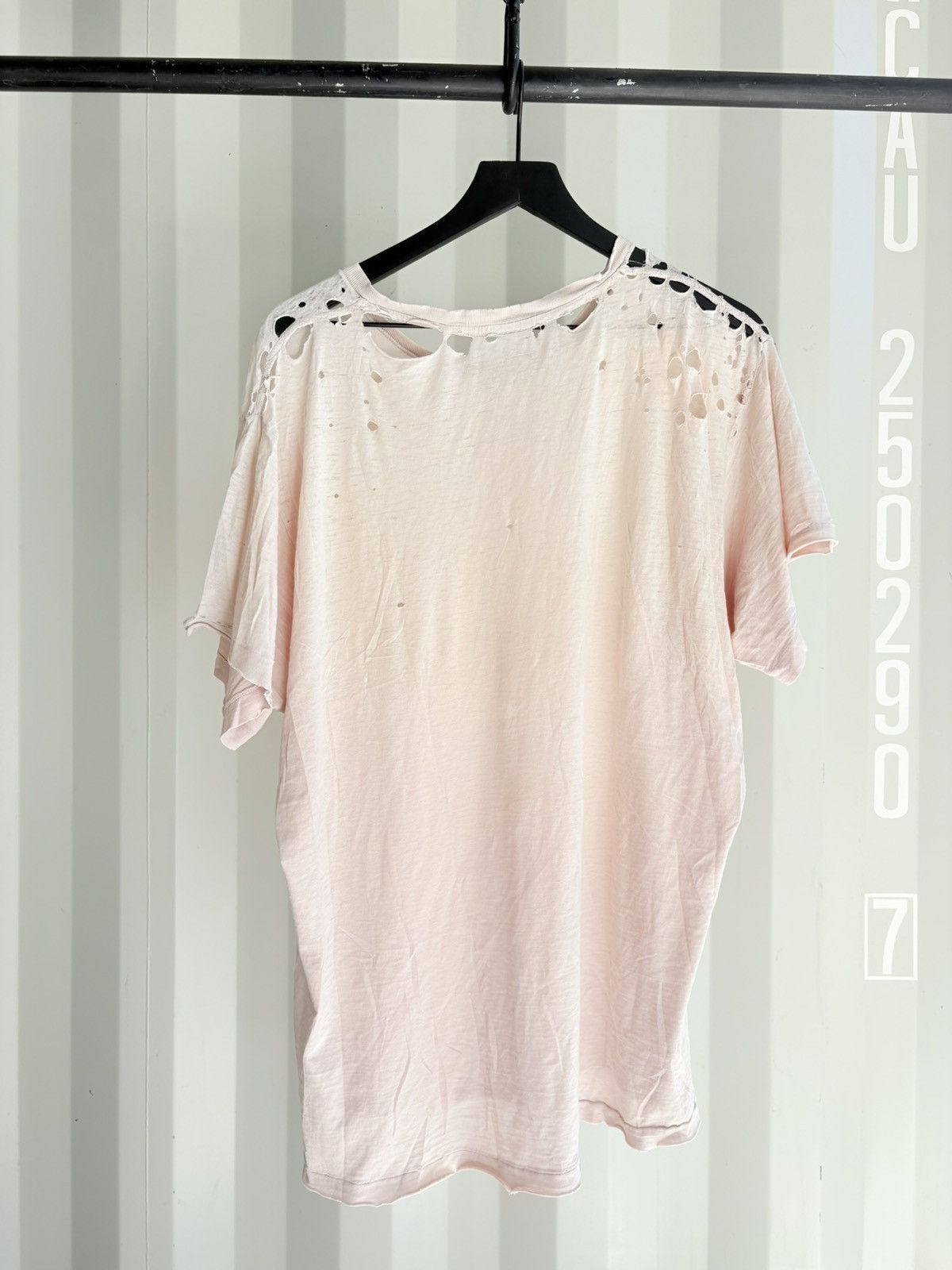 Vintage Thrashed Distressed Faded Shirt Grunge Paper thin BAND Size US XXL / EU 58 / 5 - 5 Thumbnail