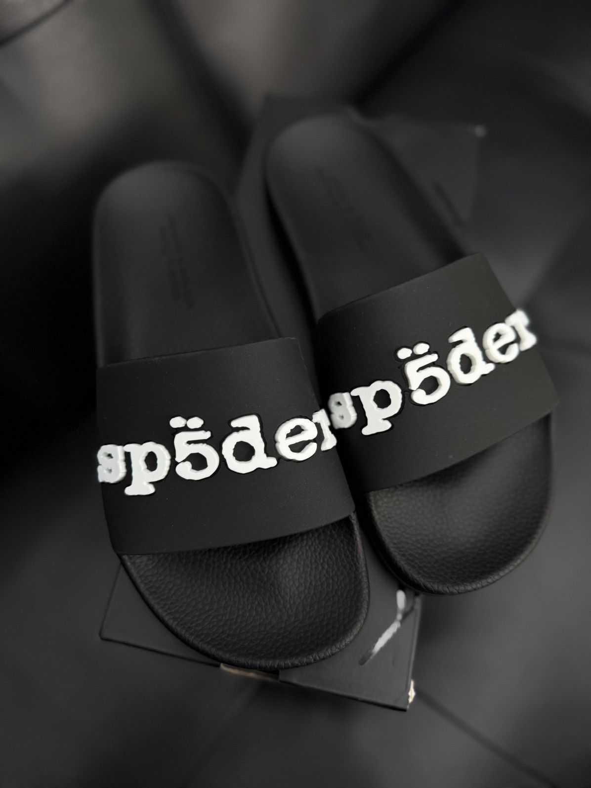Sp5der Sp5der Slides Slip On Black Size 6 (Brand New) Size US 6 / EU 39 - 3 Thumbnail