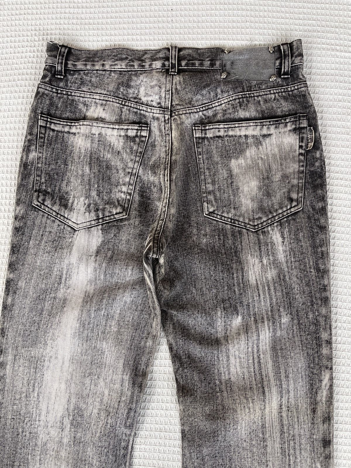 If Six Was Nine Rare🔥Japanese Designer Berning Sho bootcut Jeans Size US 31 - 8 Thumbnail