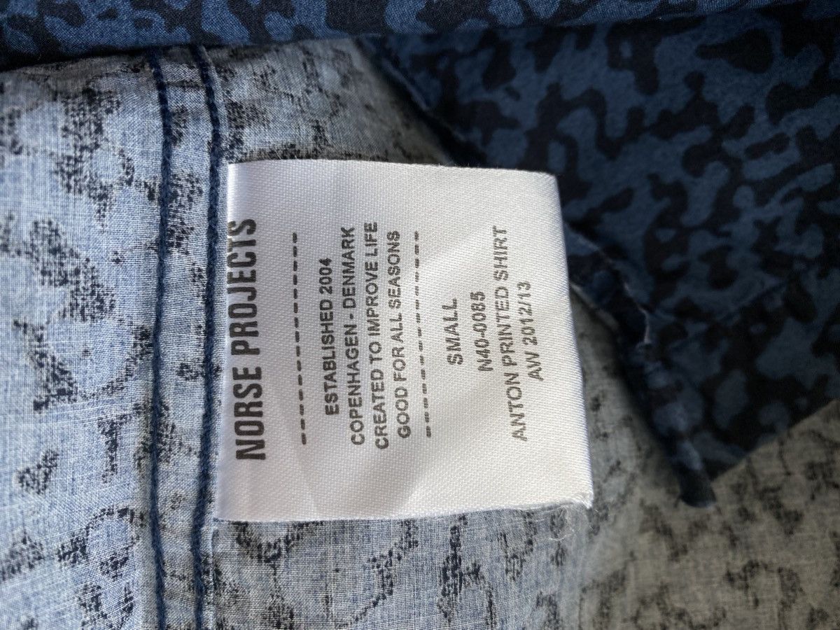 Norse Projects Norse Projects Anton Camo Printed Shirt AW 2012/13 Size US S / EU 44-46 / 1 - 7 Thumbnail