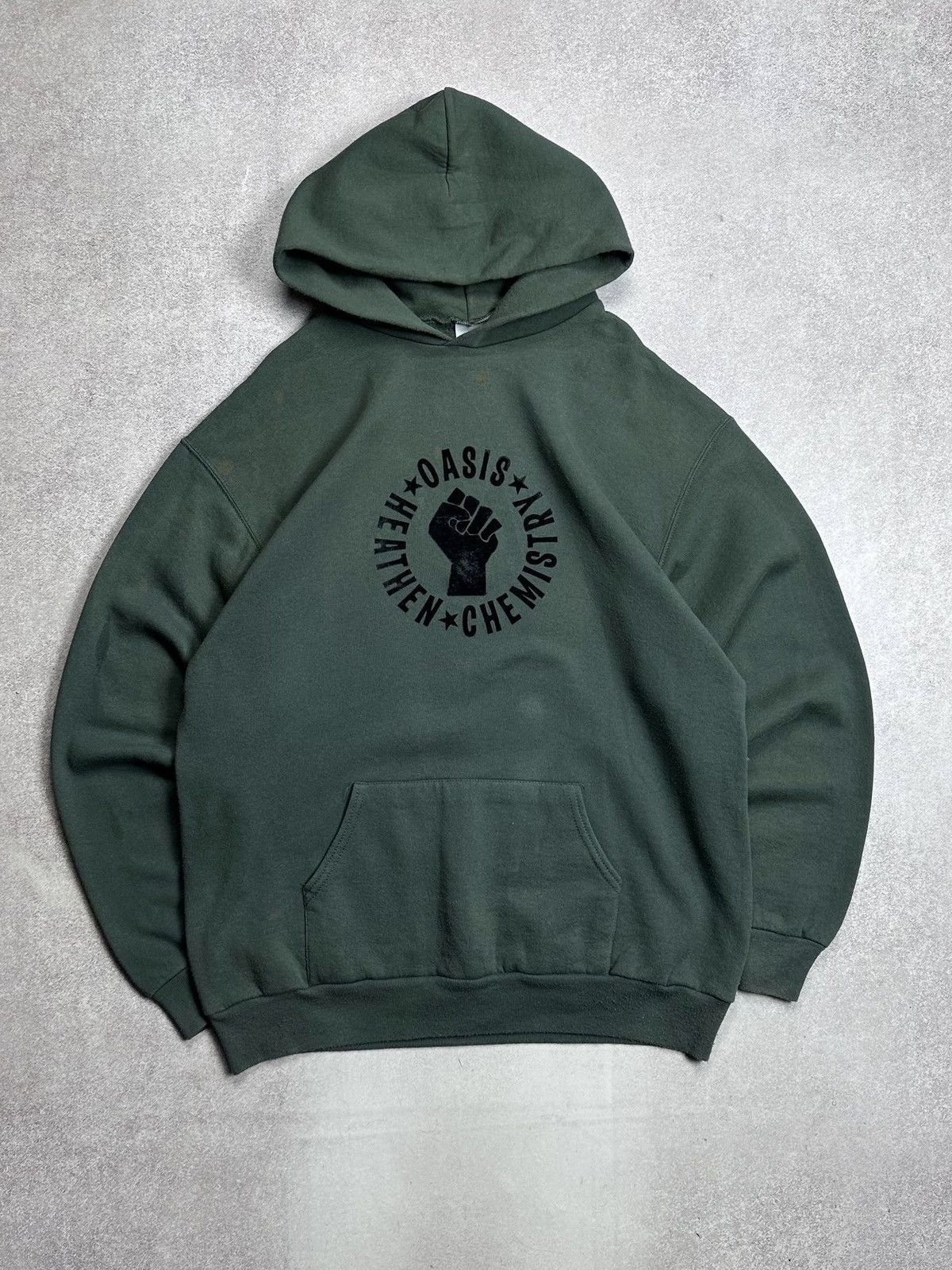 Band Tees Vintage Oasis Heathen Chemistry Boxy Hoodie XL Size US XL / EU 56 / 4 - 1 Thumbnail