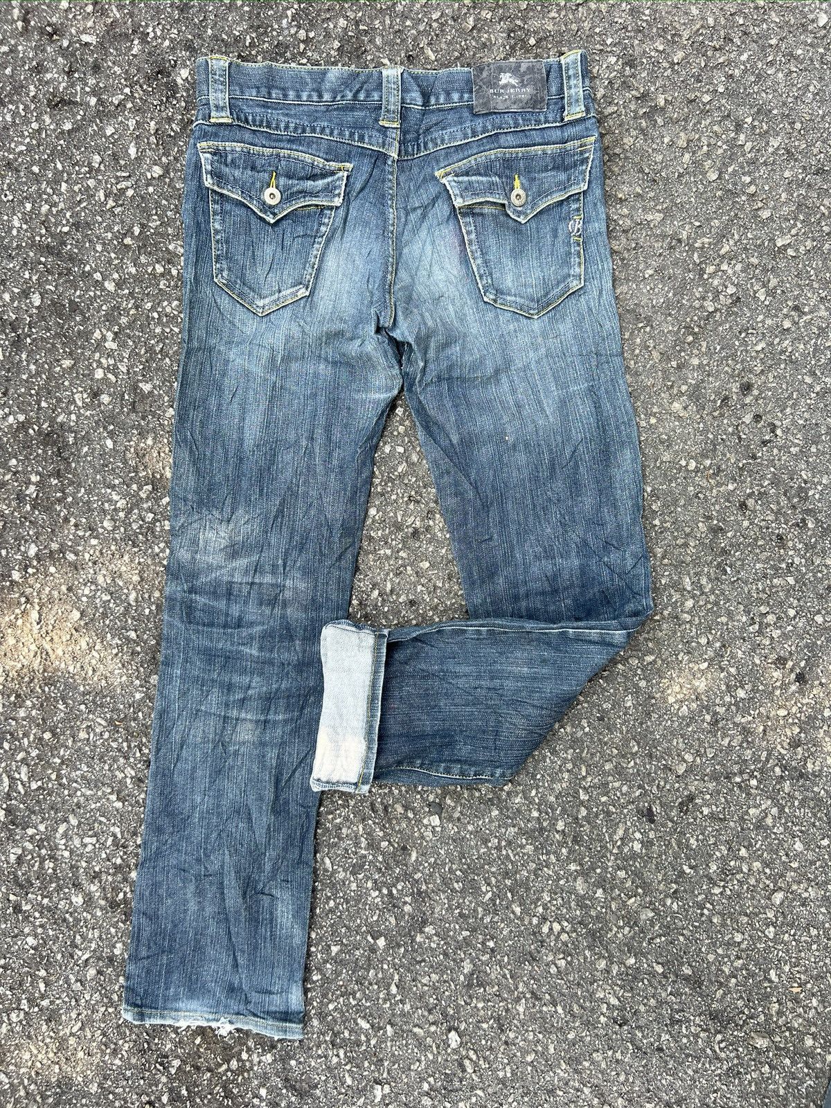 Burberry 1. Burberry Black Label Distressed Denim Size 32" / US 10 / IT 46 - 3 Thumbnail