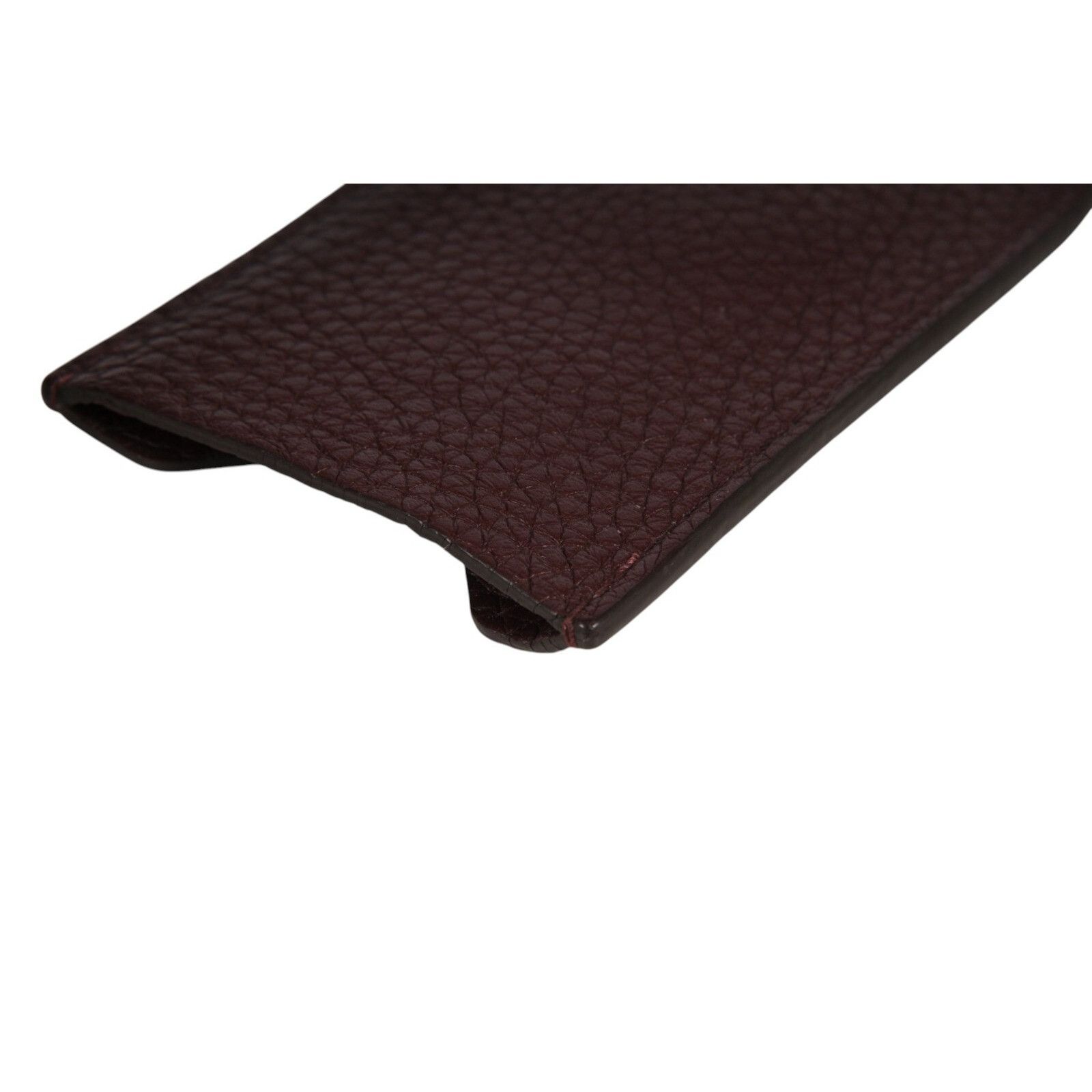Louis Vuitton Taurillon Card File Holder Bordeaux Red Leather Size ONE SIZE - 7 Thumbnail