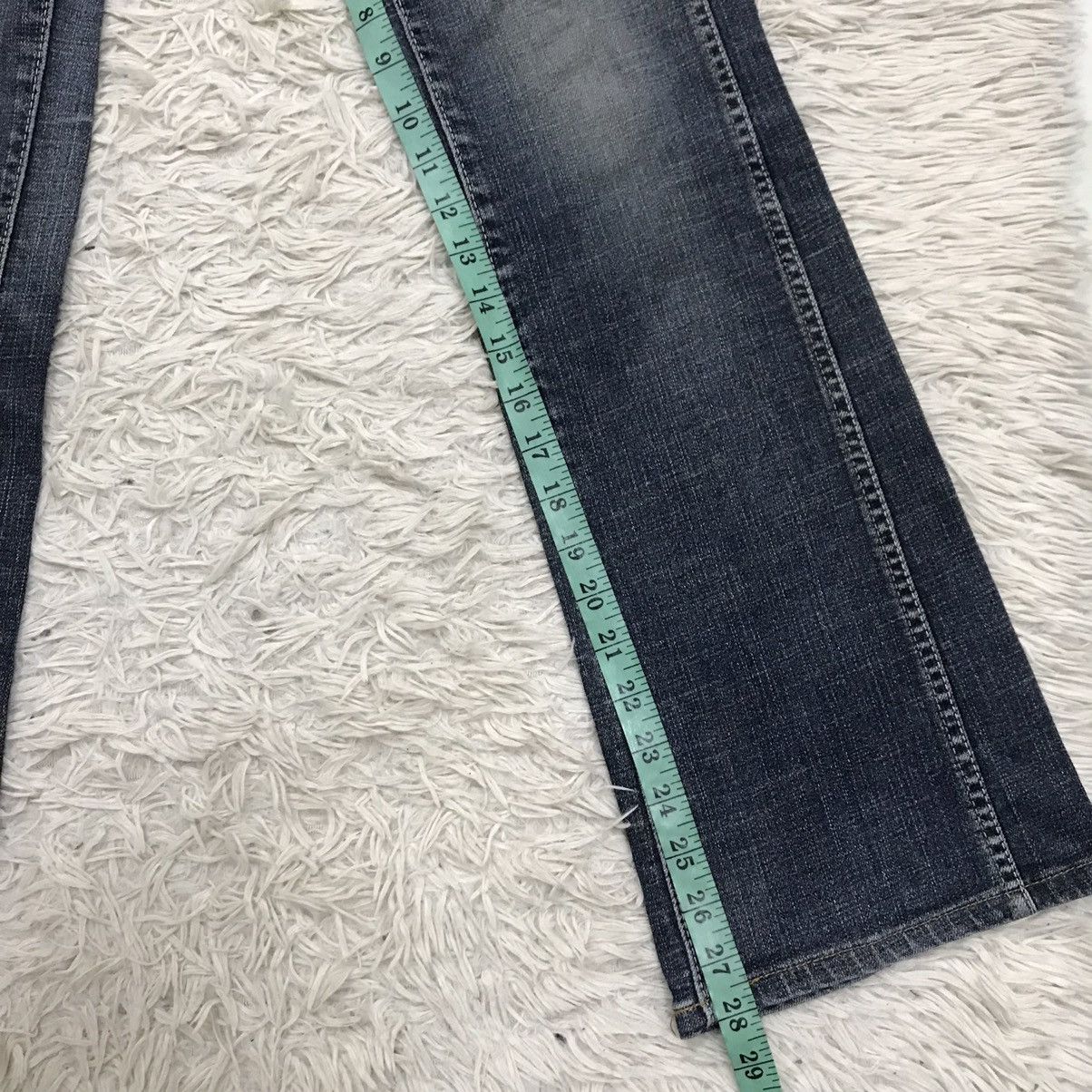 Japanese Brand Vintage Georgia Love Flare Denim Jeans Size US 28 / EU 44 - 19 Thumbnail