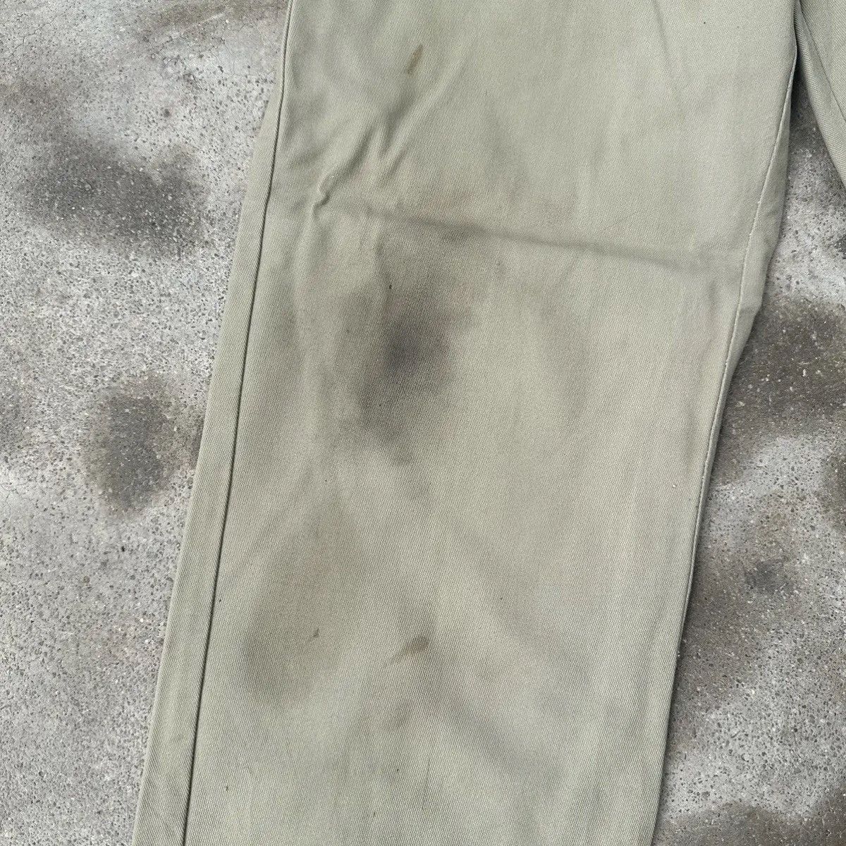 Dickies RUSTY DIRTY 🔥VTG DICKIES WORKWEAR TROUSERS KHAKI BLANK PANT Size US 34 / EU 50 - 6 Thumbnail