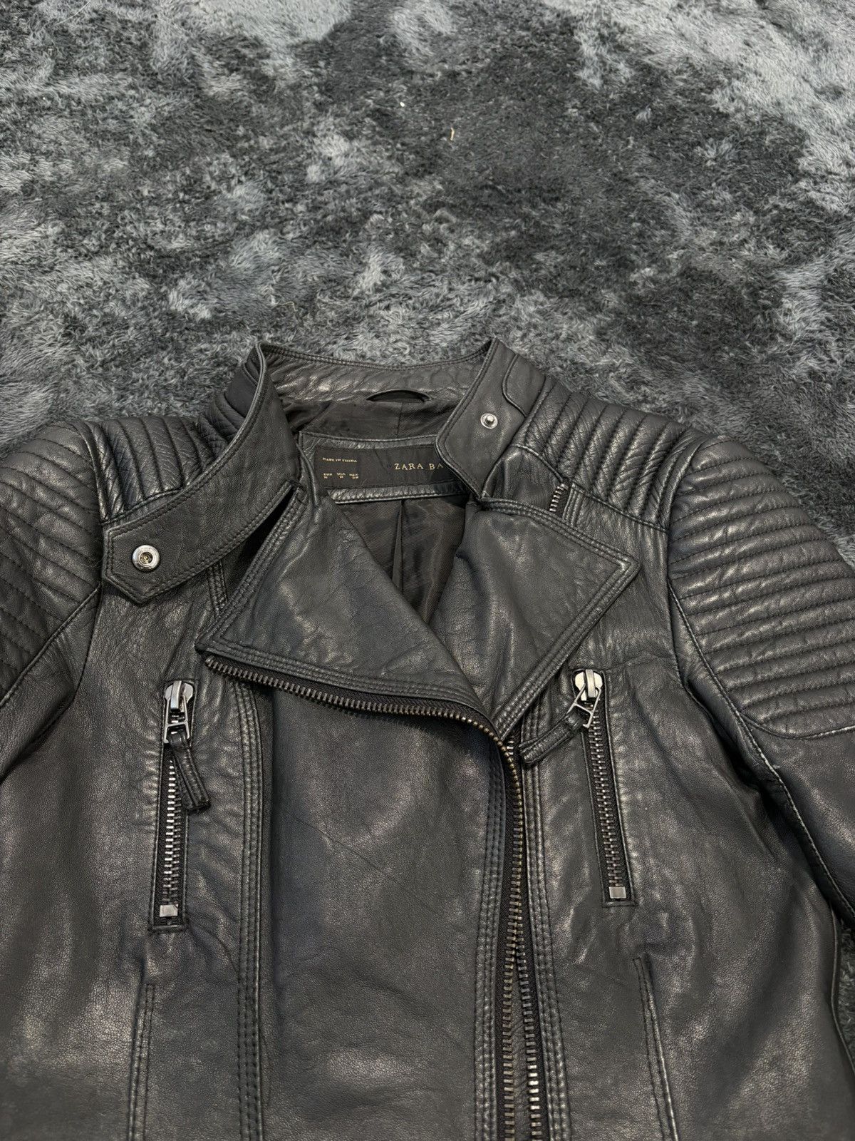 If Six Was Nine Gothic Biker Jacket Side Zip Punk LGB Rick Owens Vibe Size M / US 6-8 / IT 42-44 - 5 Thumbnail