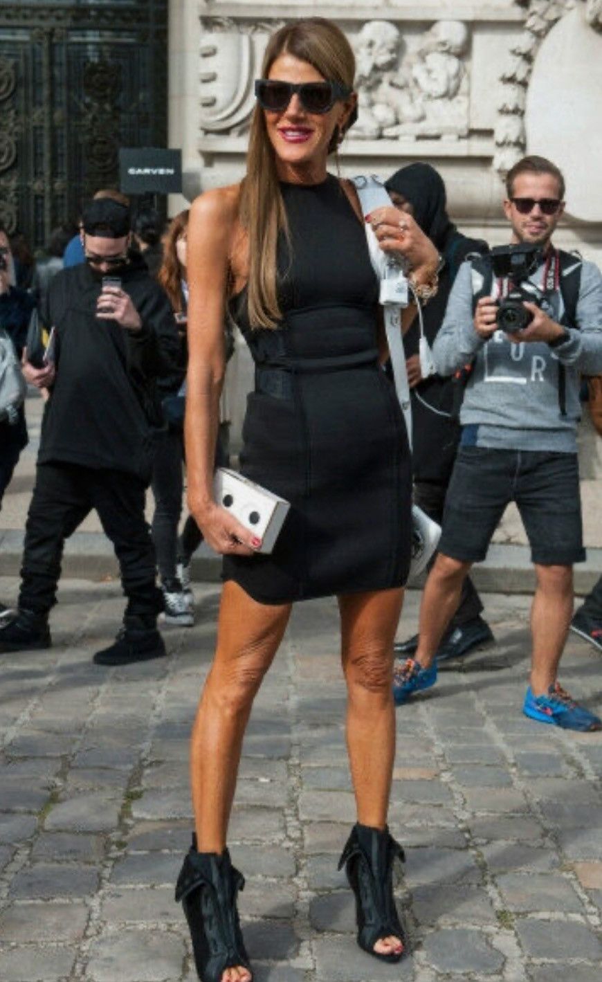 Alexander Wang ALEXANDER WANG x H&M Black Scuba Neoprene Dress Size 8 Size M / US 6-8 / IT 42-44 - 8 Thumbnail