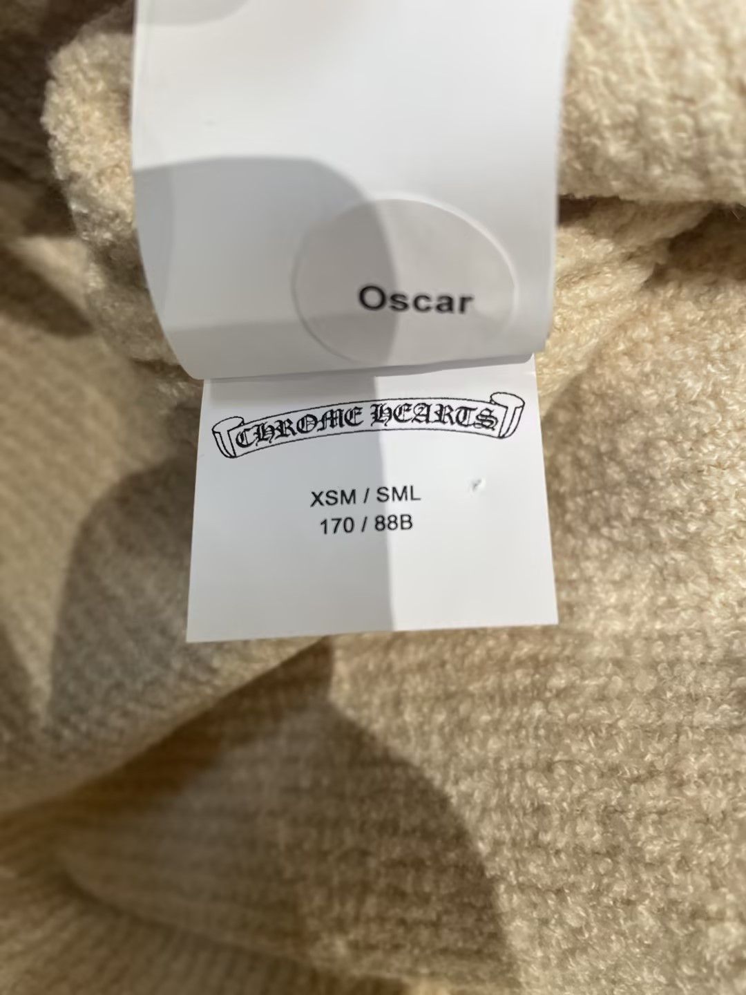 Chrome Hearts Chrome Hearts Knitted Cream Cheetah Patch Sweater Size XS / US 0-2 / IT 36-38 - 9 Thumbnail
