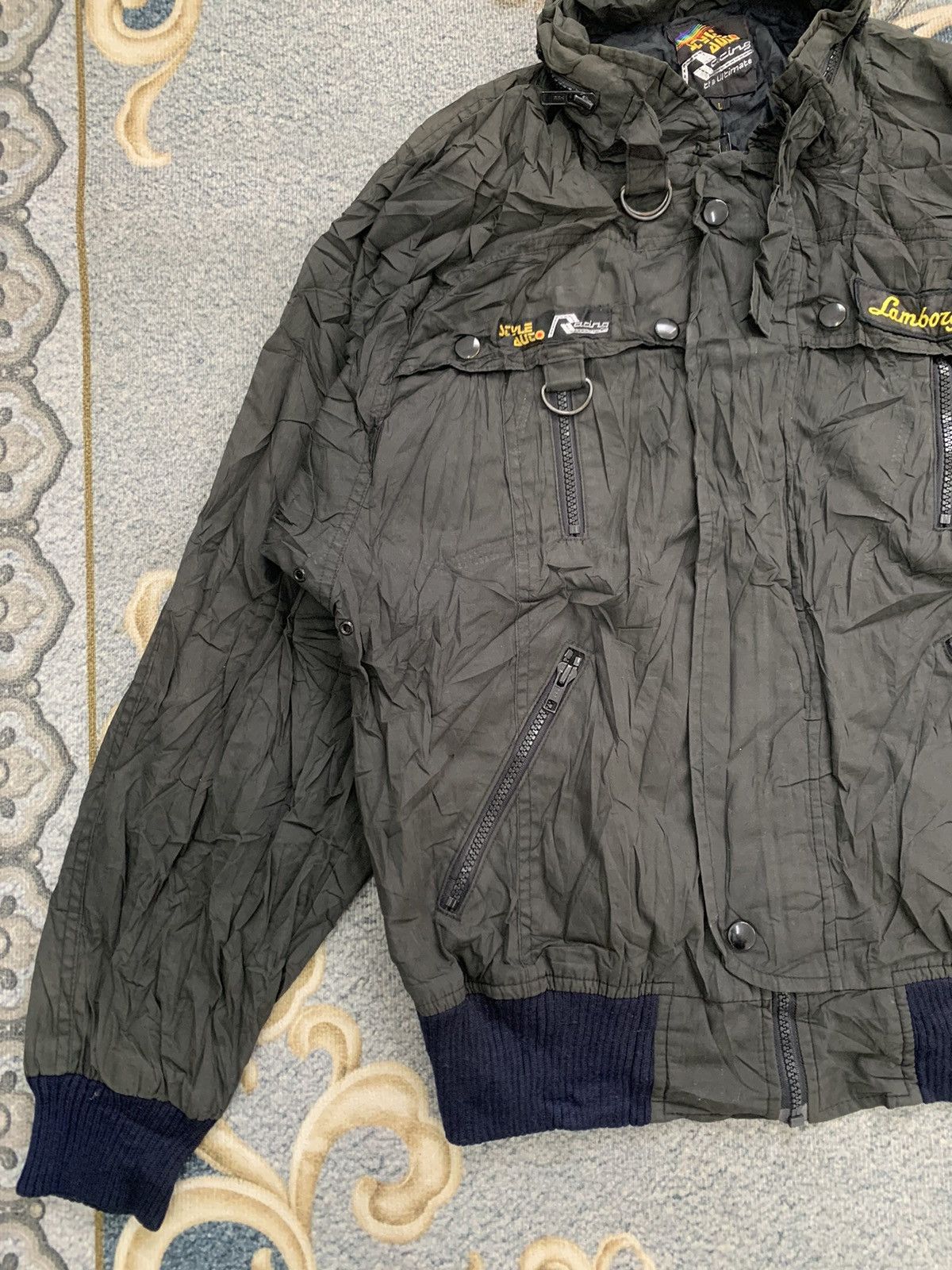 Lamborghini × Vintage Lamborghini Style Auto Racing The Ultimate Jacket Size US L / EU 52-54 / 3 - 3 Thumbnail
