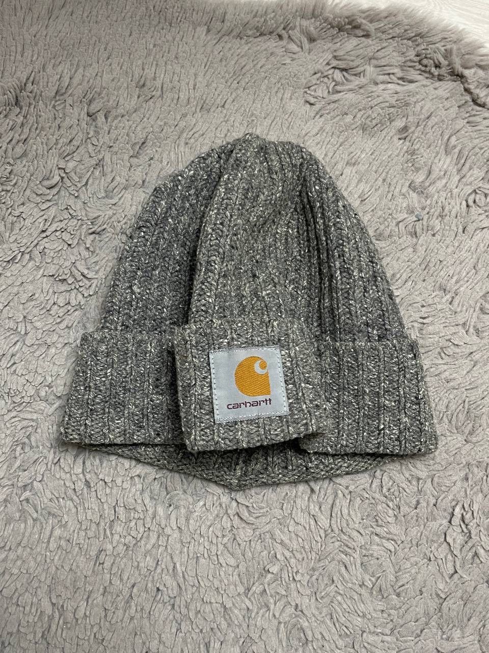 Carhartt × Vintage Carhartt Vintage Beanie Hat Center Logo Y2k Size ONE SIZE - 1 Thumbnail