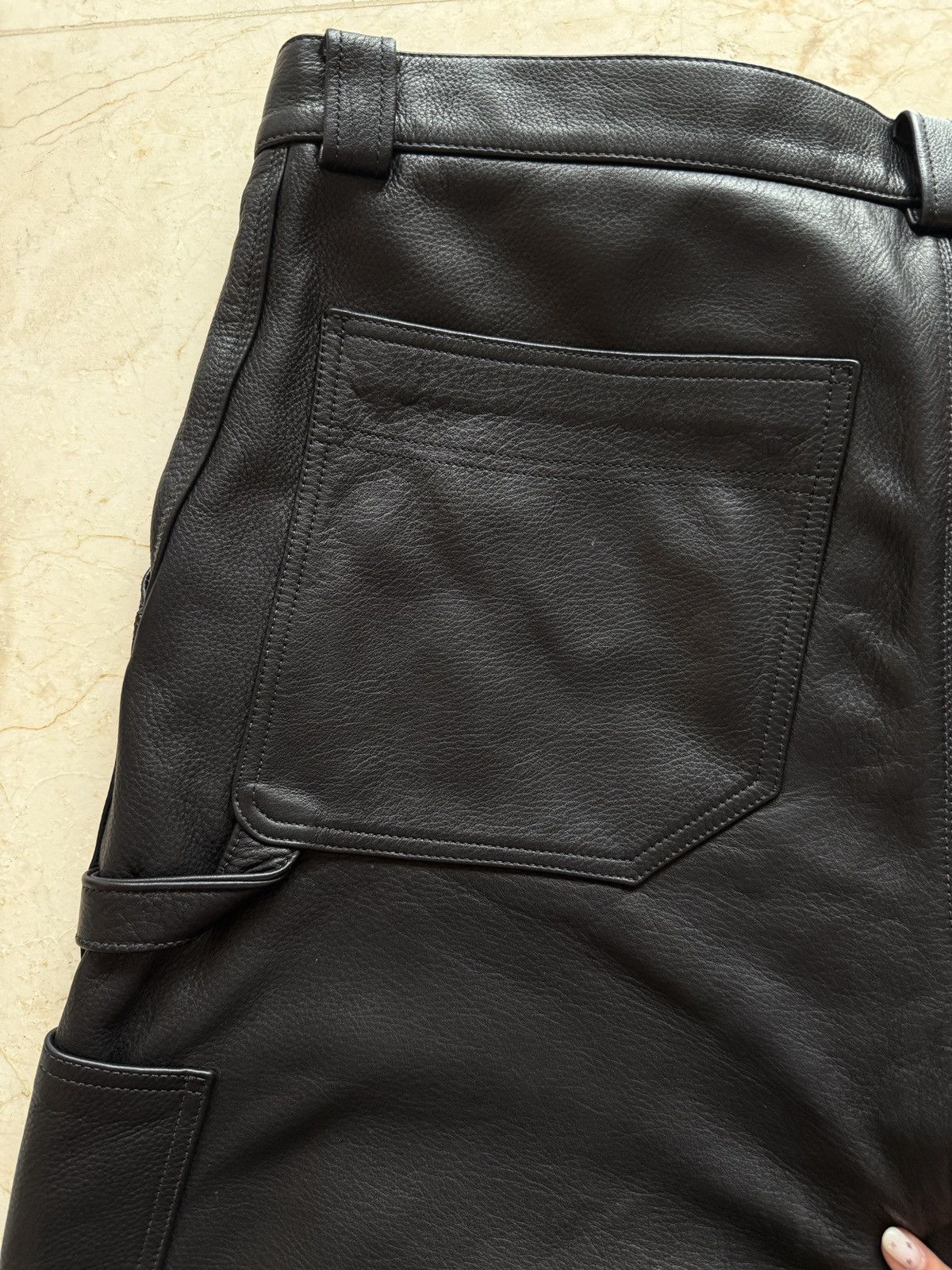 Chrome Hearts Chrome hearts leather pants Size US 36 / EU 52 - 7 Thumbnail