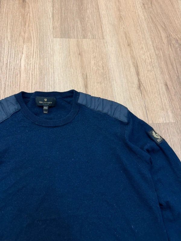 Belstaff Belstaff Kerrigan Crewneck Jumper Merino Wool Sweater XXL L Size US L / EU 52-54 / 3 - 4 Thumbnail