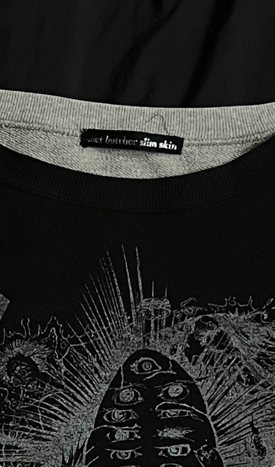 Diet Butcher Slim Skin × Vintage Vintage Diet Butcher Slim Skin Double Hybrid Crewneck Size US M / EU 48-50 / 2 - 5 Thumbnail