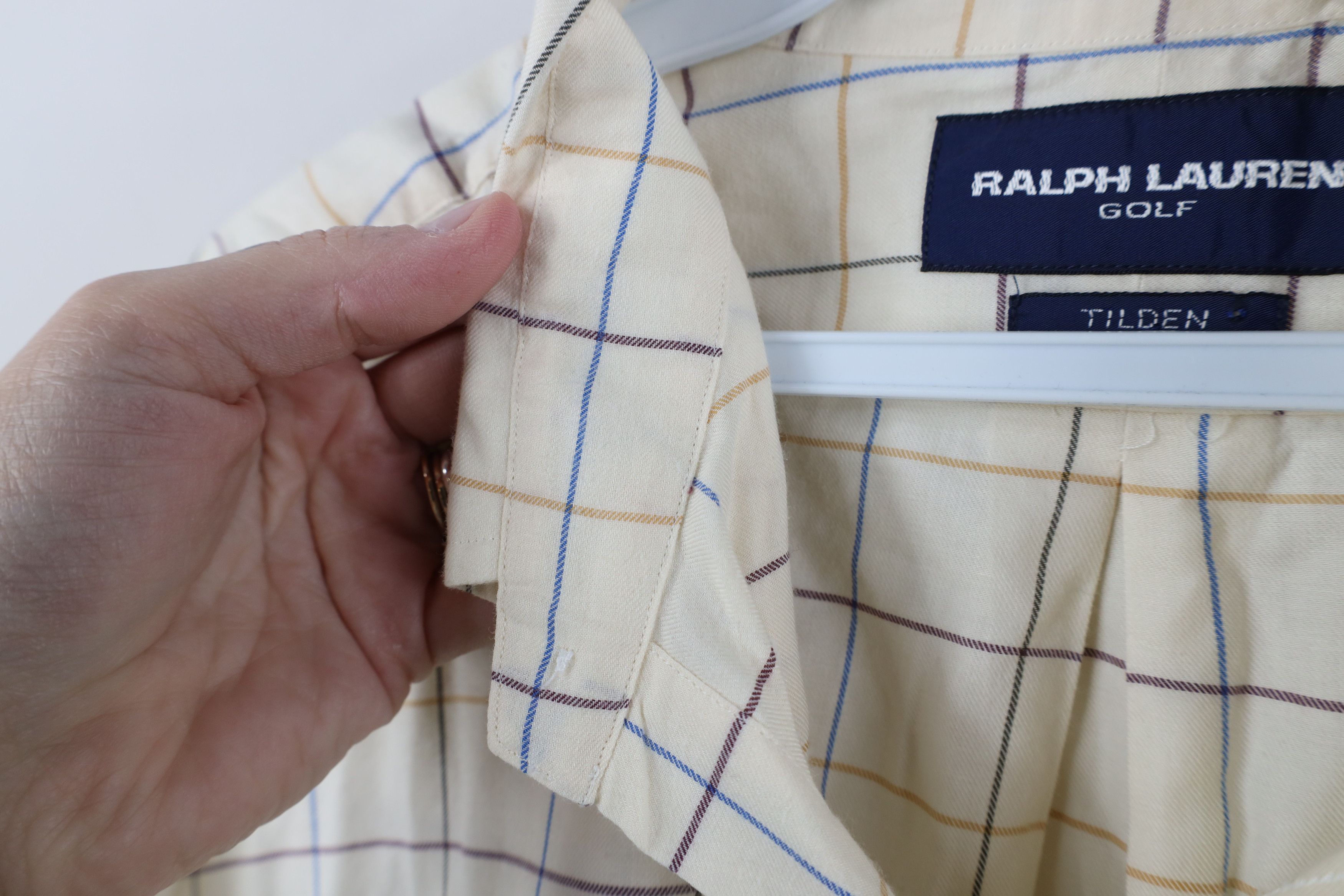 Ralph Lauren Vintage 90s Polo Golf Ralph Lauren Collared Button Shirt Size US L / EU 52-54 / 3 - 10 Thumbnail