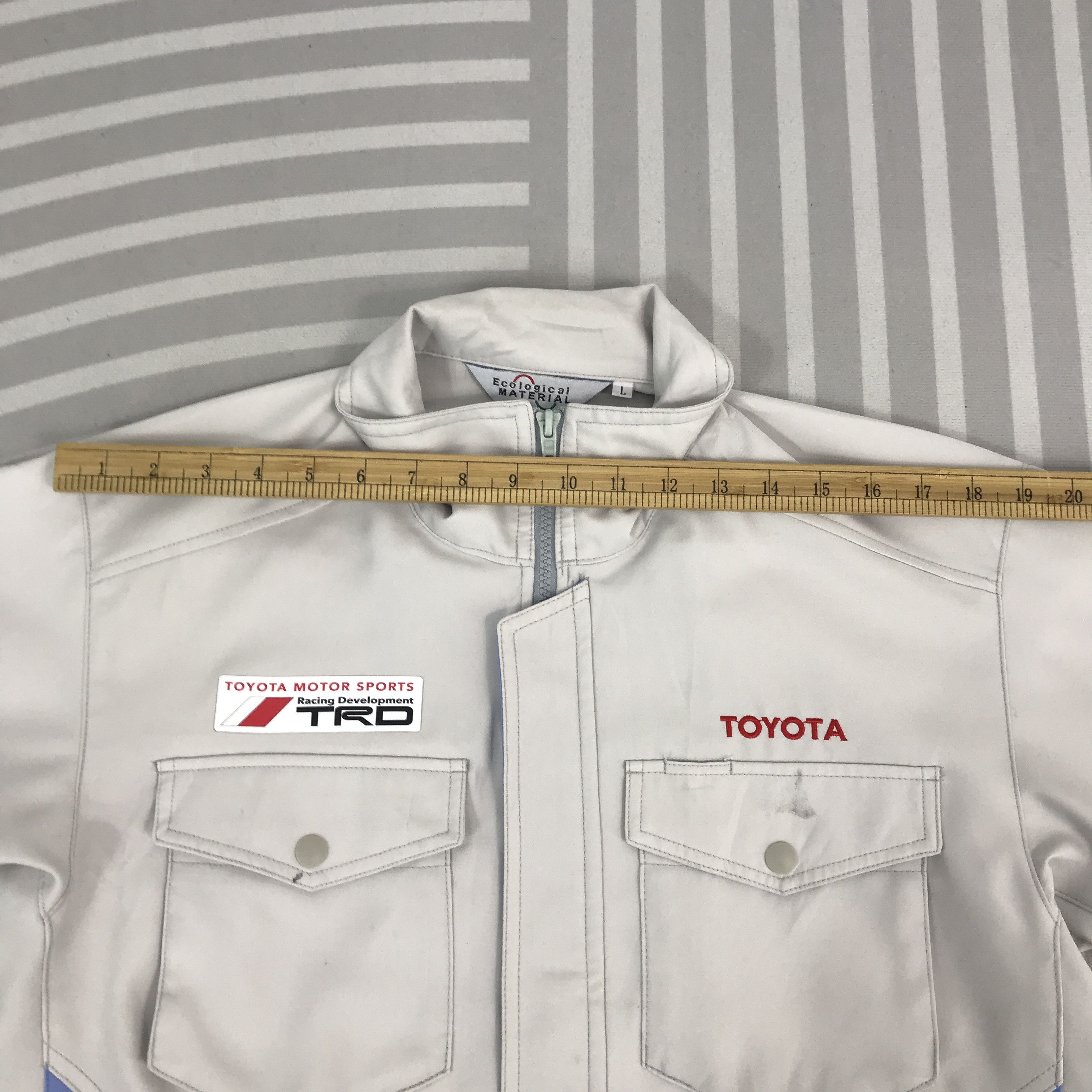 Japanese Brand × Vintage Vintage Toyota Motorsport TRD Racing custom Jacket Size US L / EU 52-54 / 3 - 5 Thumbnail