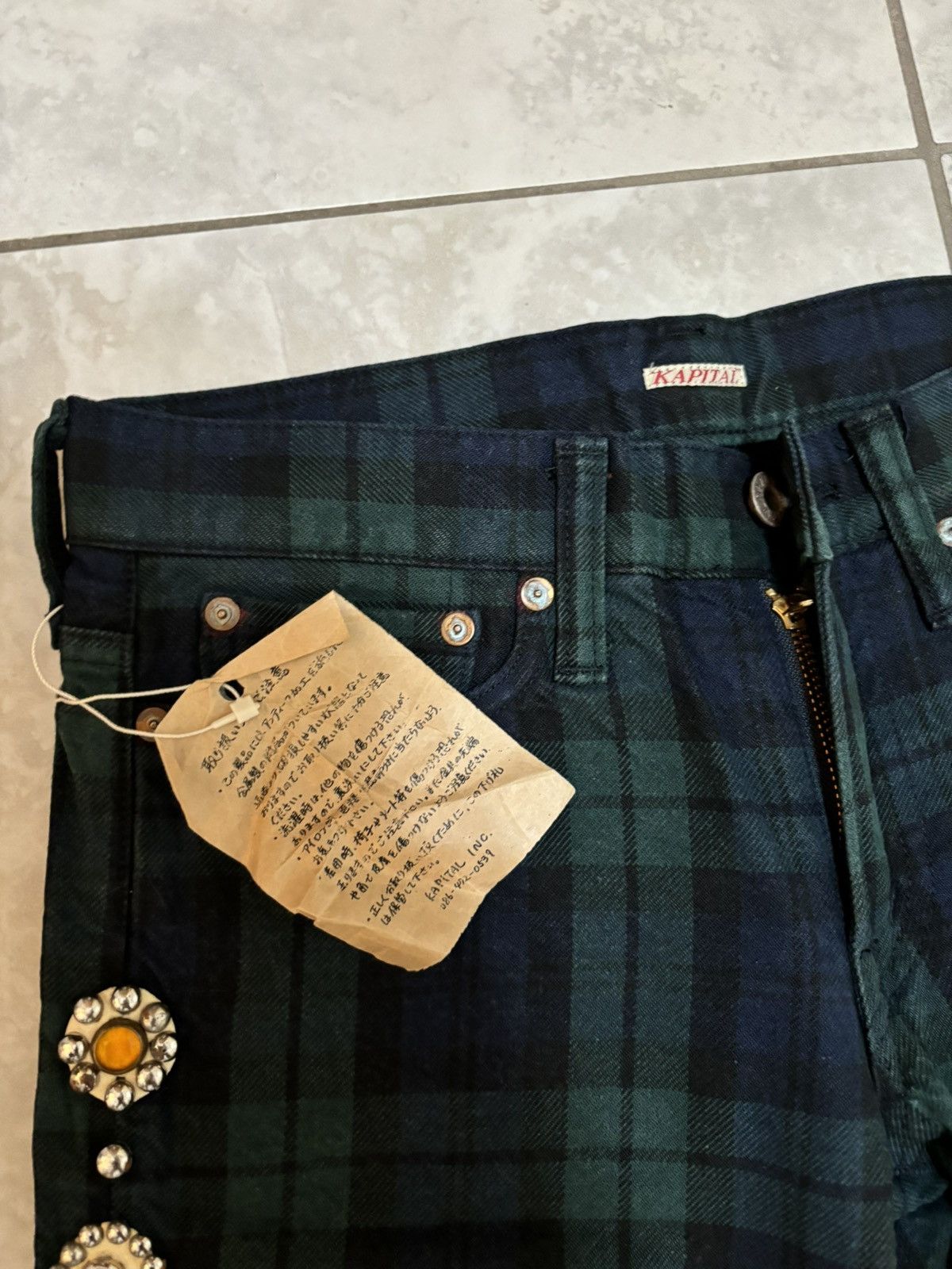 Kapital Rare FW14 1st release Kapital Kountry gemstone studded pants Size US 28 / EU 44 - 23 Thumbnail