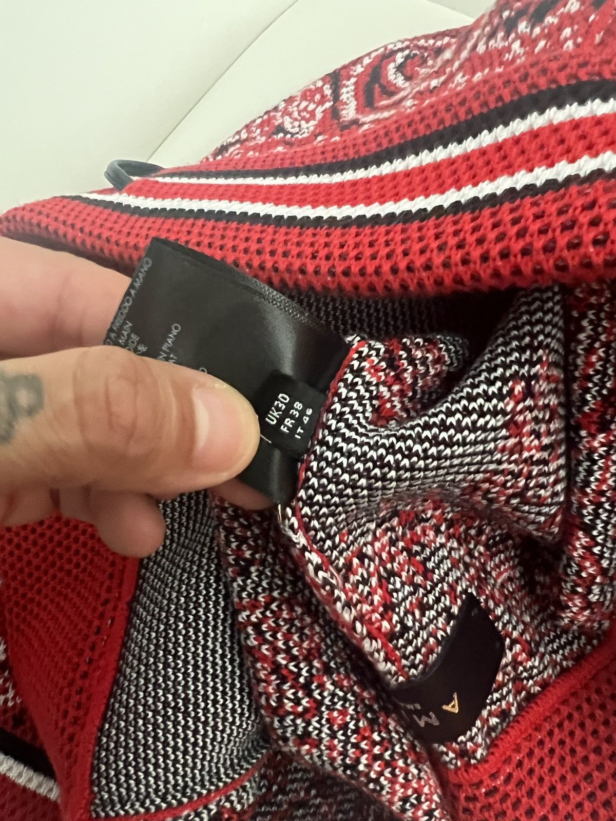 Amiri Amiri bandana logo shorts SMALL Size US 31 - 11 Thumbnail
