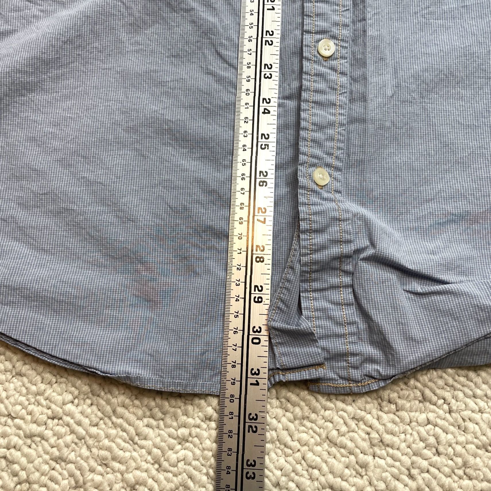 Roundtree & Yorke VINTAGE Roundtree & Yorke Casuals Shirt Mens Big 2X Blue Button Up Long Sleeve Collared Size US XXL / EU 58 / 5 - 6 Thumbnail
