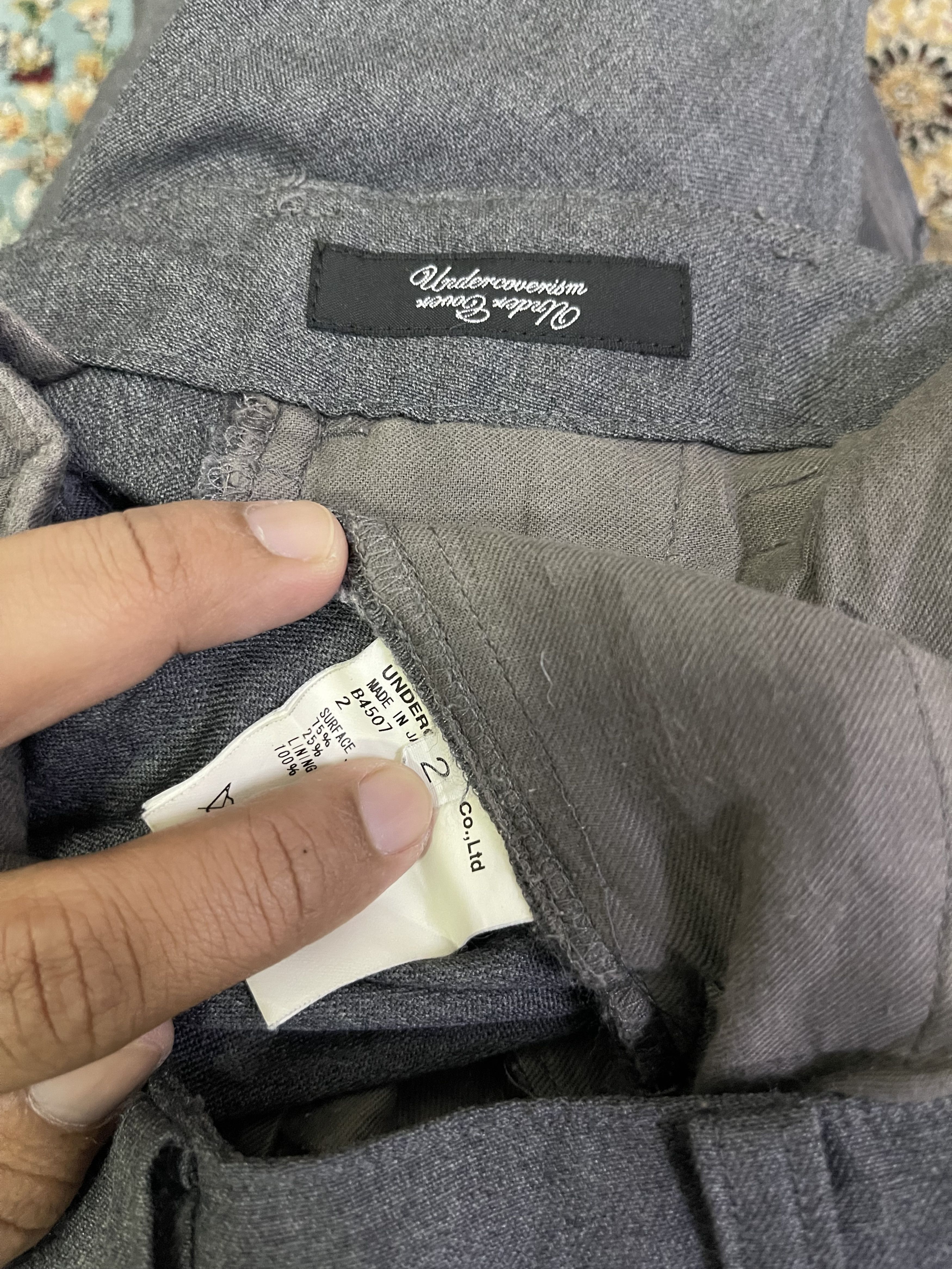 Undercover Undercover 08AW Underman G DoubleLine Zip Cargo Pant Size US 29 - 15 Thumbnail