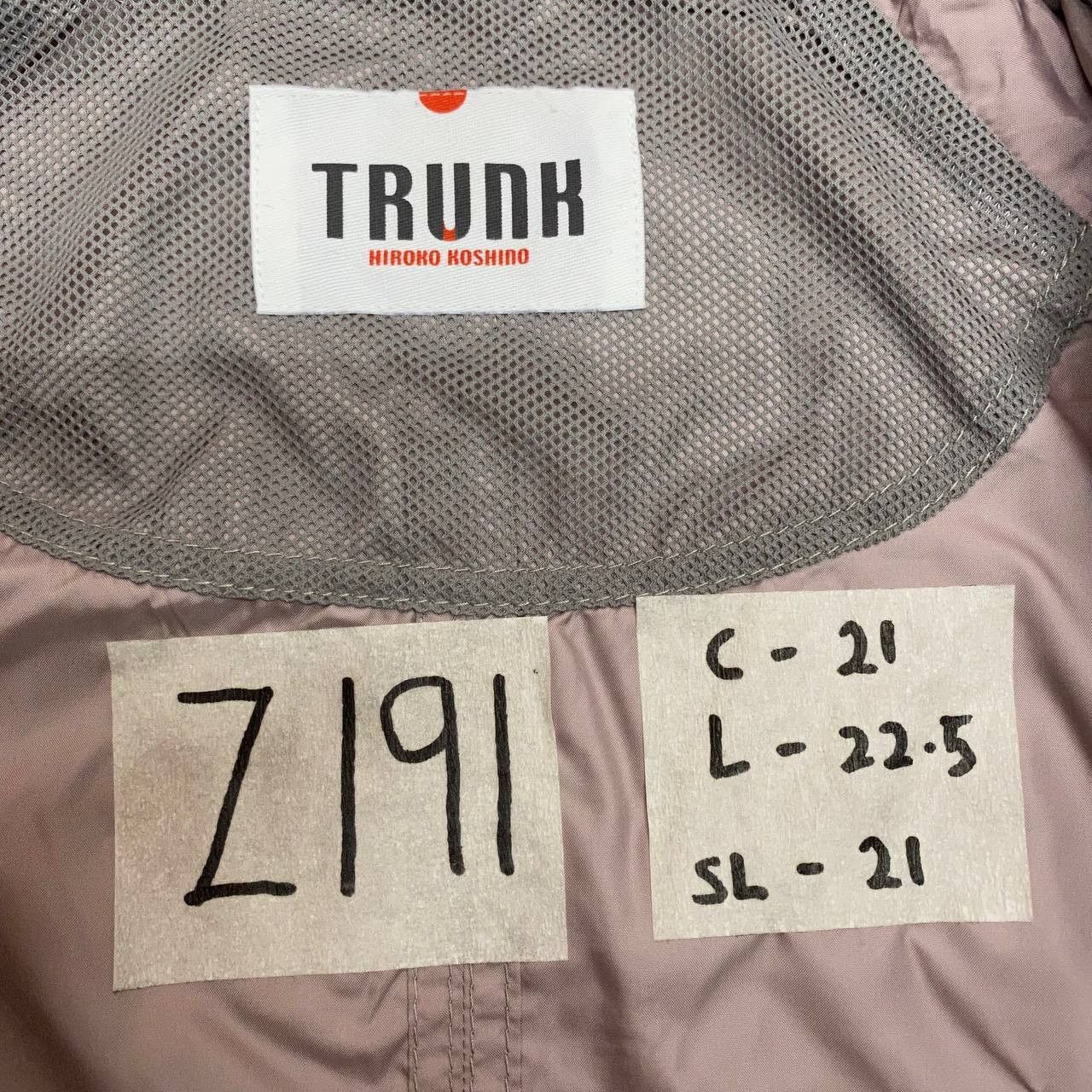 Hiroko Koshino Homme × Trunk Ltd Z191 TRUNK BY HIROKO KOSHINO JACKET Size M / US 6-8 / IT 42-44 - 9 Thumbnail