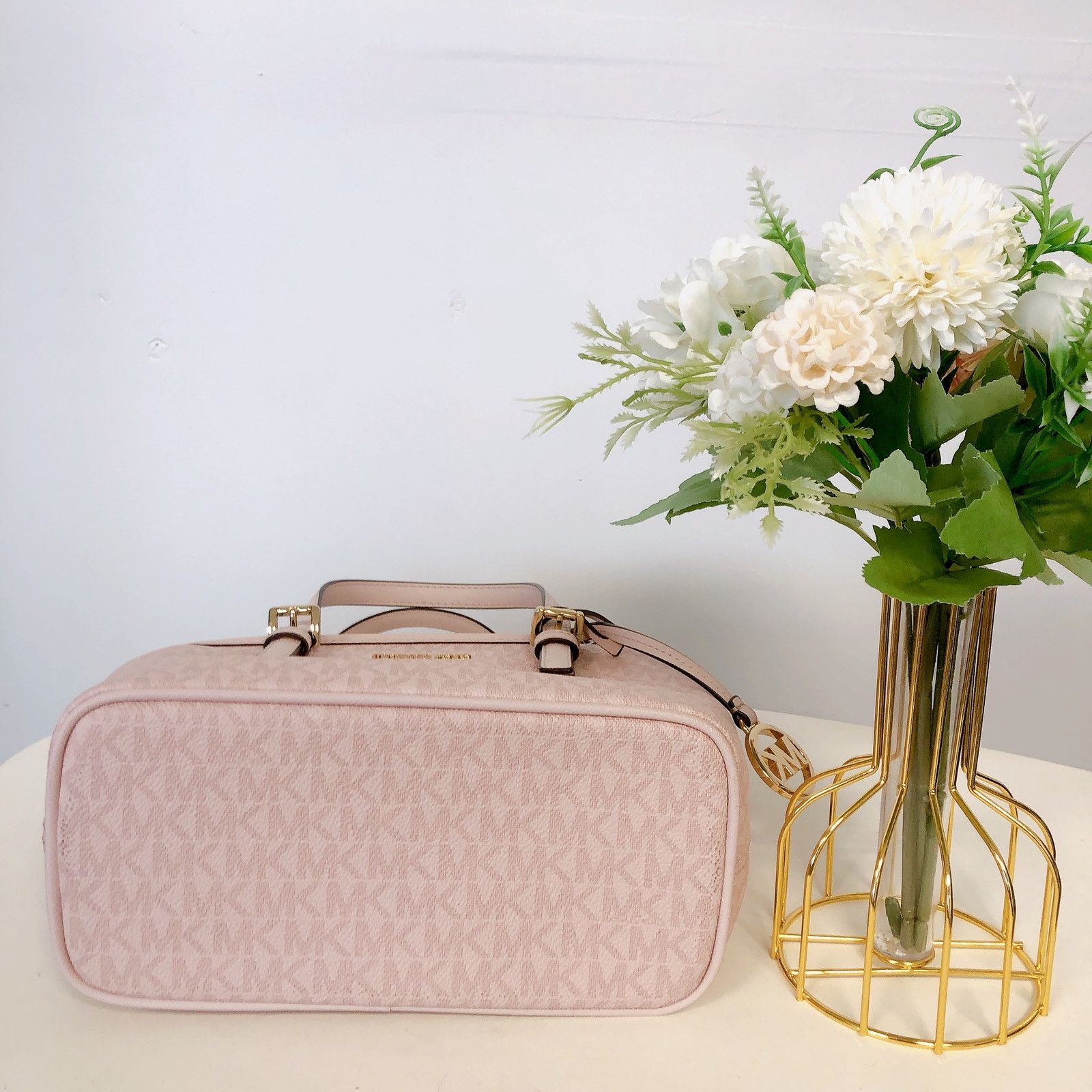 Michael Kors MICHAEL KORS 35T9GTVT0B Jet Set Travel XS Top-Zip Tote BLUSH Size ONE SIZE - 5 Thumbnail