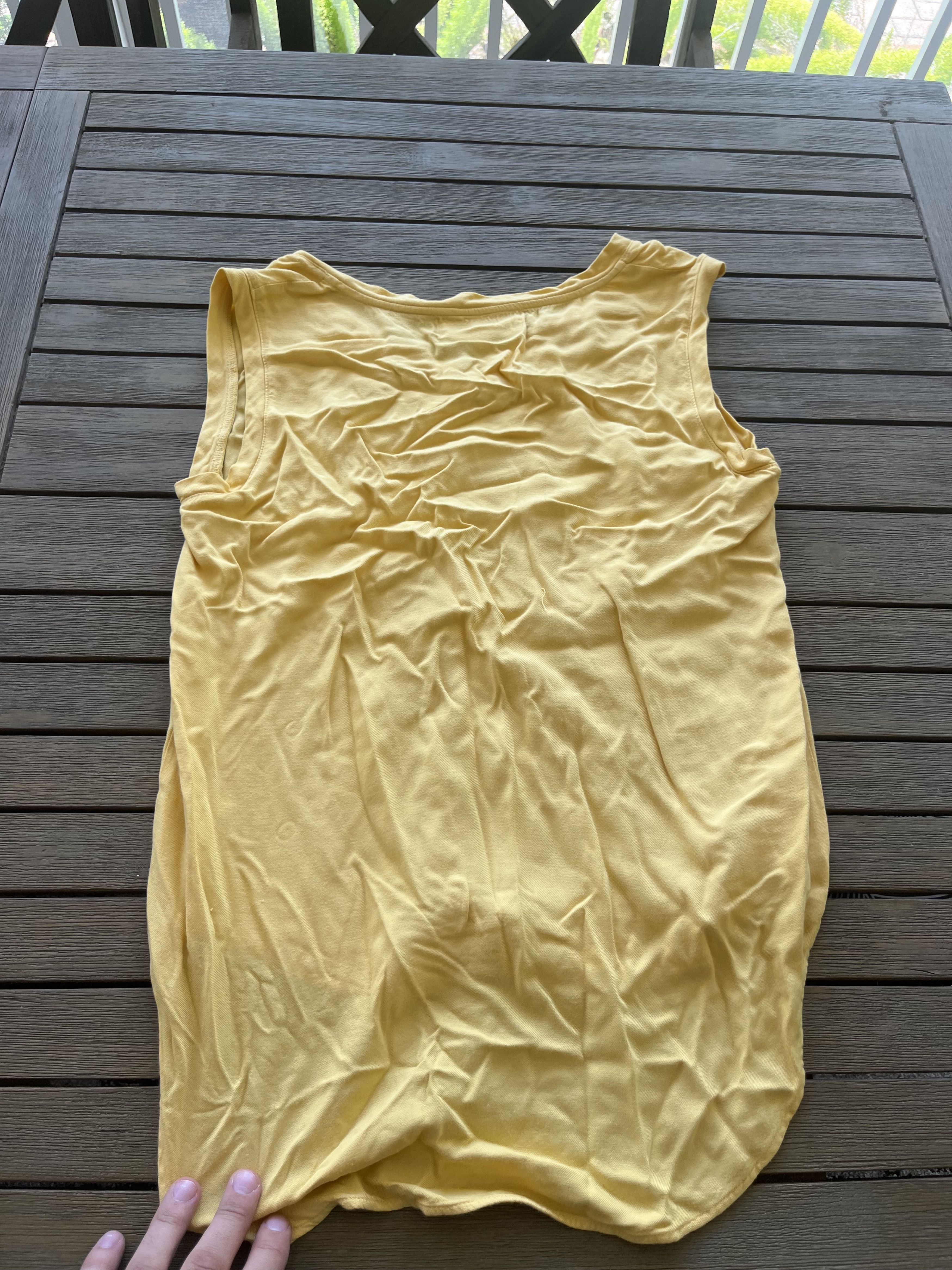 Vintage Cloth and Stone Yellow Shirt Size S / US 4 / IT 40 - 2 Thumbnail