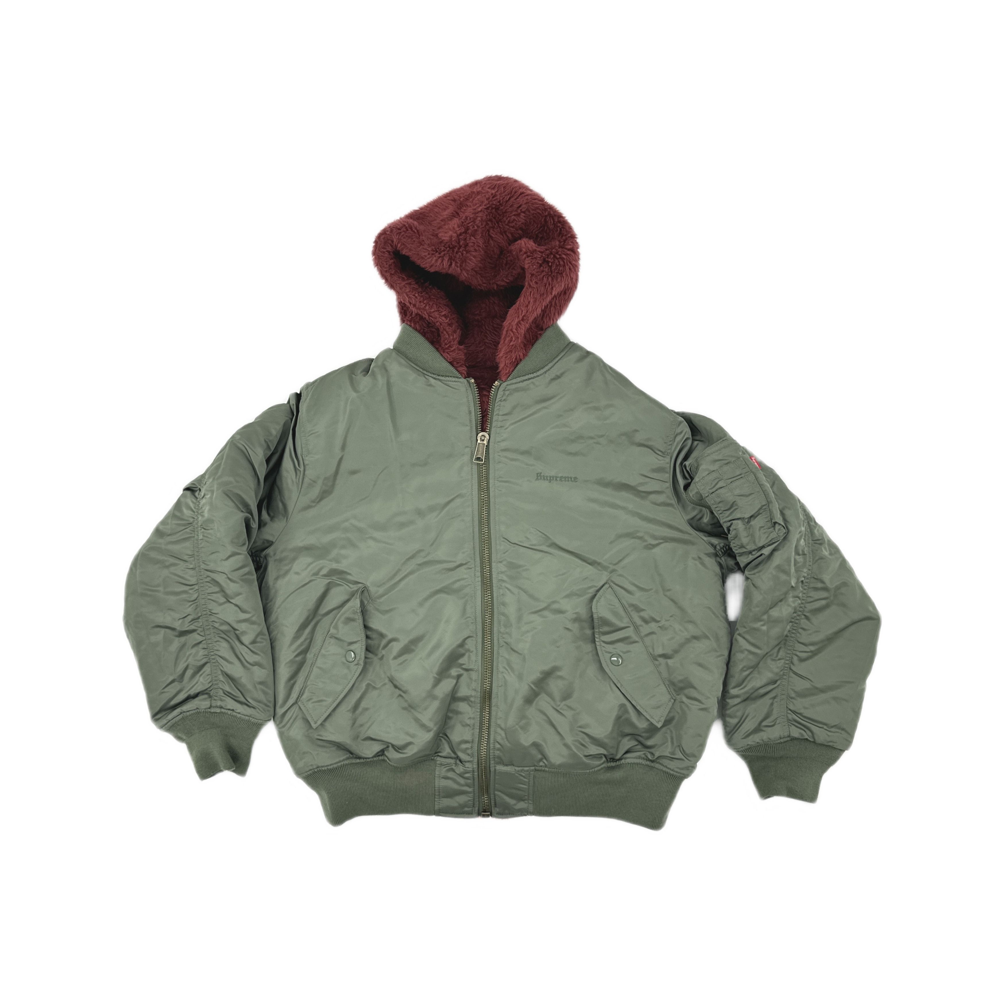 GOODENOUGH × Supreme Supreme GOODENOUGH Reversible MA-1 Bomber