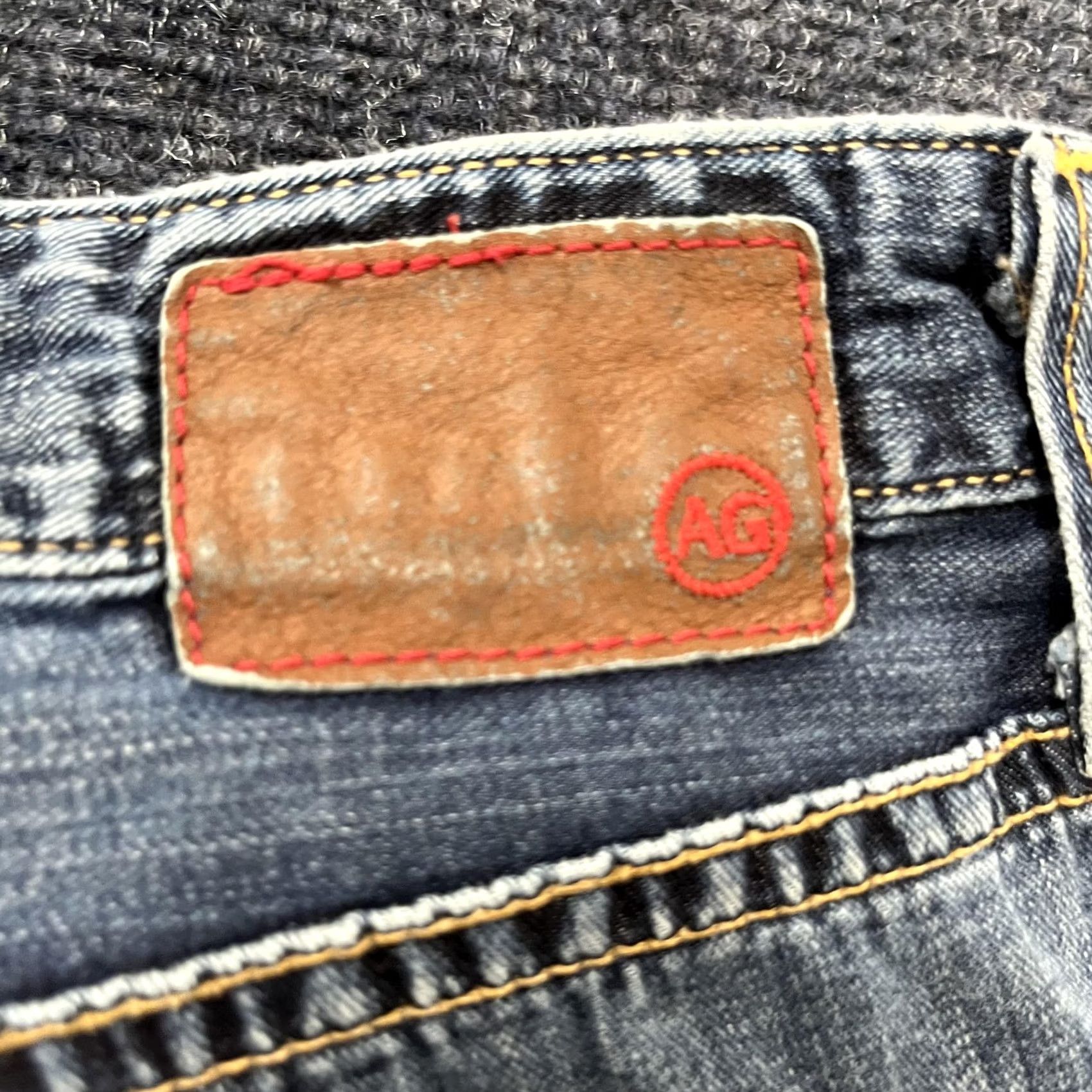 Nordstrom AG Adriano Goldschmied The Symbol Jeans Mens 40x32 Blue Denim Nordstrom Casual Jeans Straight Regular Mens 40x32 Blue Denim Size US 38 / EU 54 - 2 Thumbnail