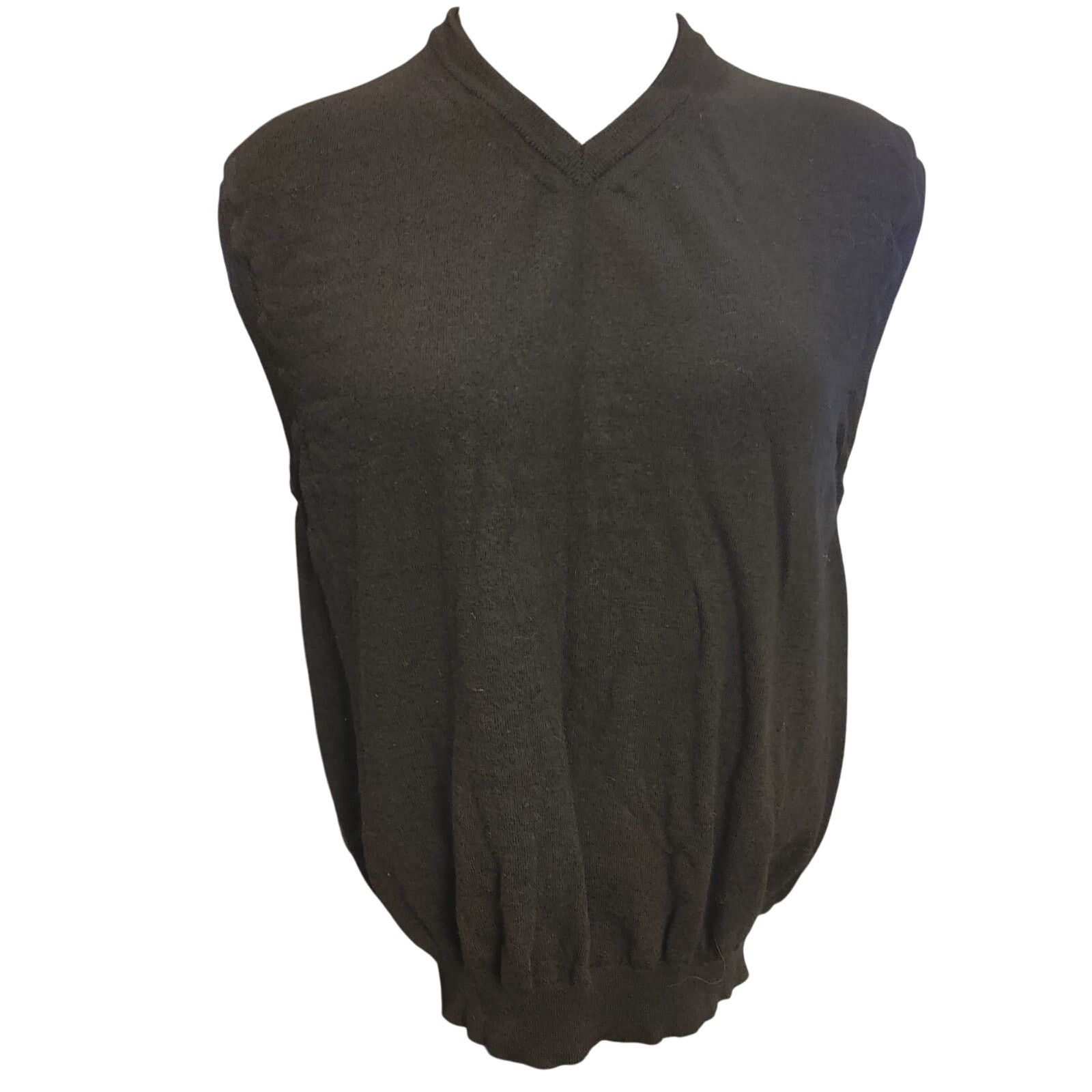 Other Tricot's St Raphael Womens XL V-Neck Sleeveless Sweater Vest Size XL / US 12-14 / IT 48-50 - 1 Thumbnail