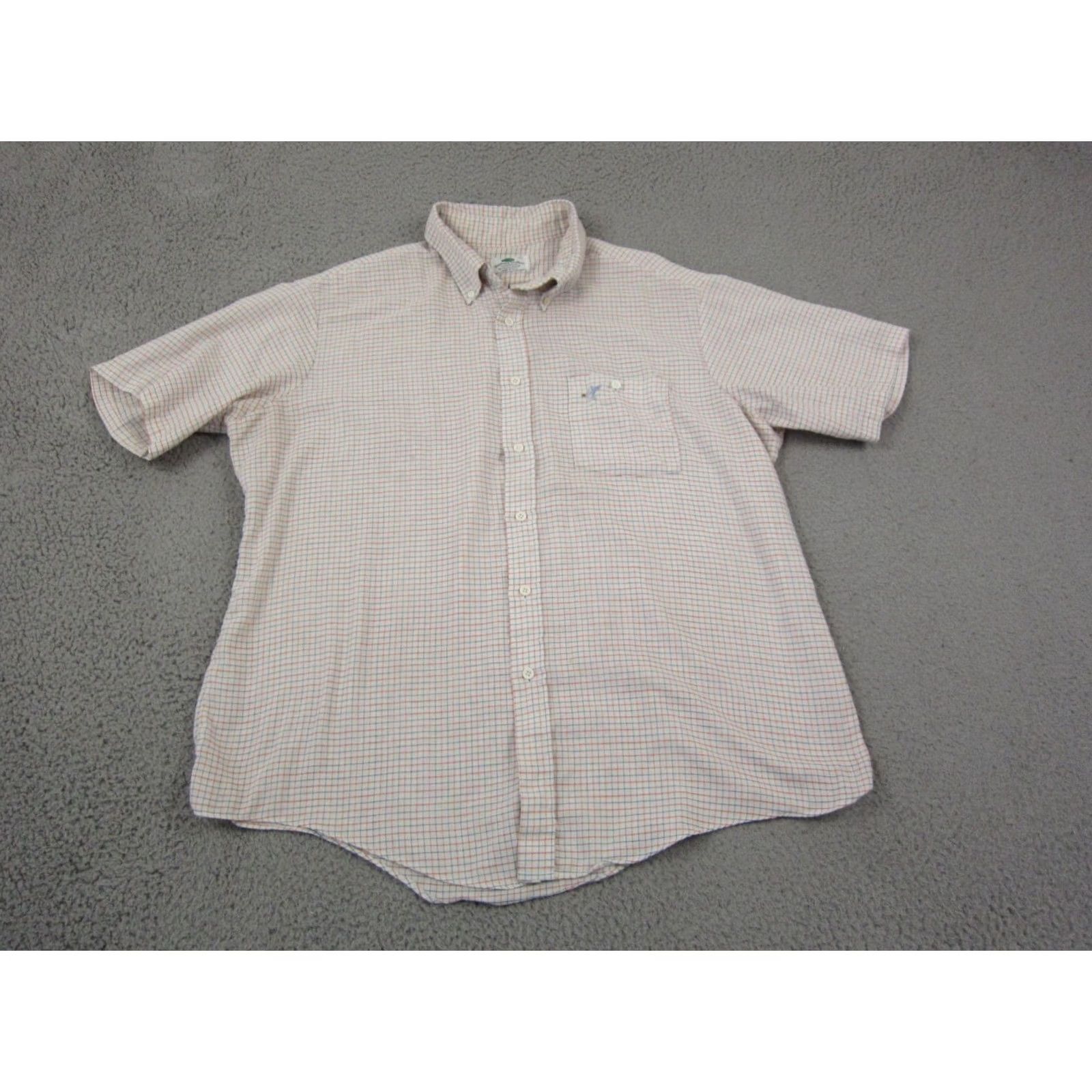 Vintage VINTAGE Hampton Shirt Mens XL White Red Button Up Made in USA 70s Raintree Southern Shirt Mens XL White Red Button-Up 80s 90s Classic Outdoor Casual Size US XL / EU 56 / 4 - 2 Thumbnail