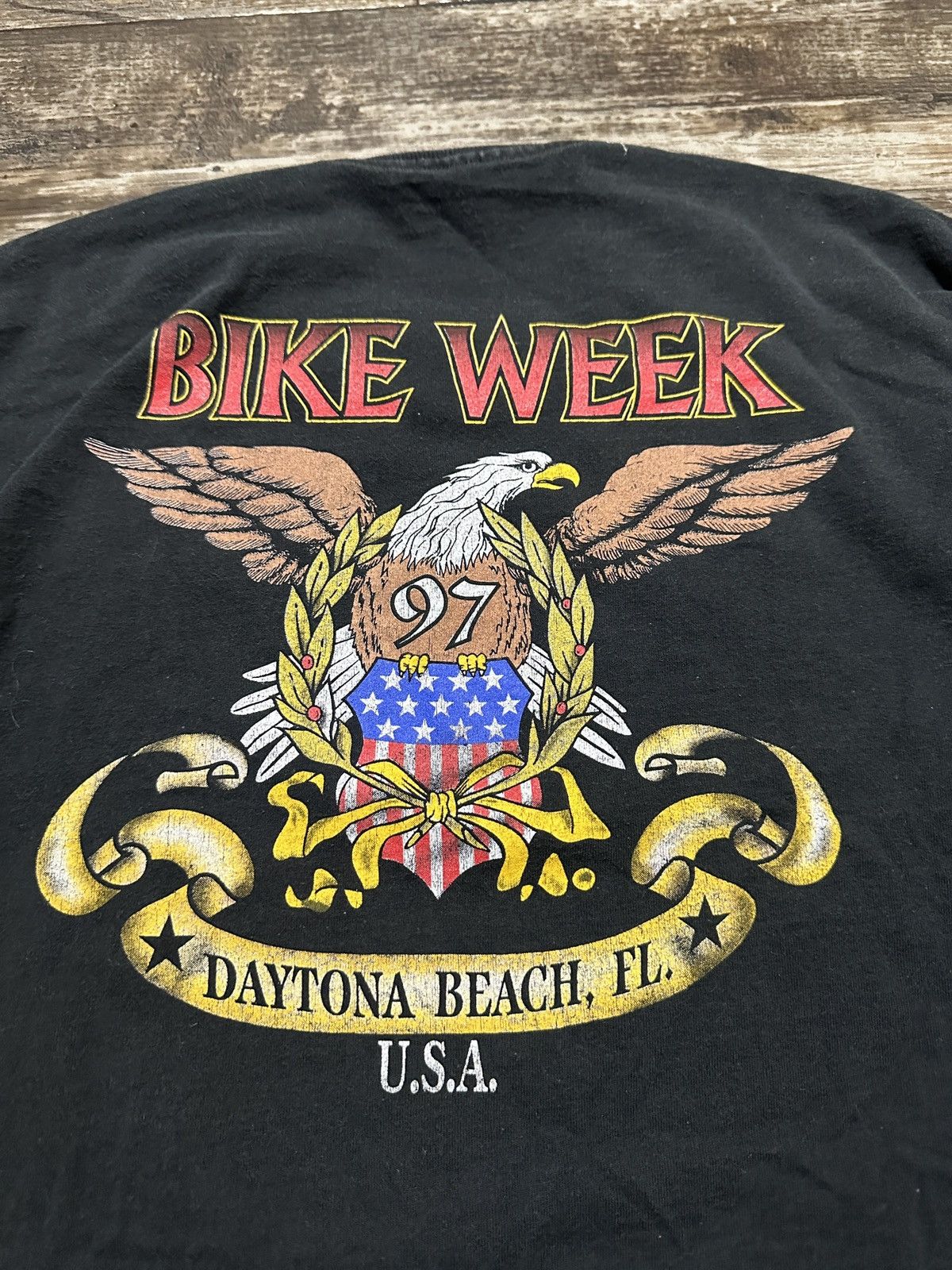 Harley Davidson 97 Bike Week Chainsaw Man Tee Size US XL / EU 56 / 4 - 3 Thumbnail