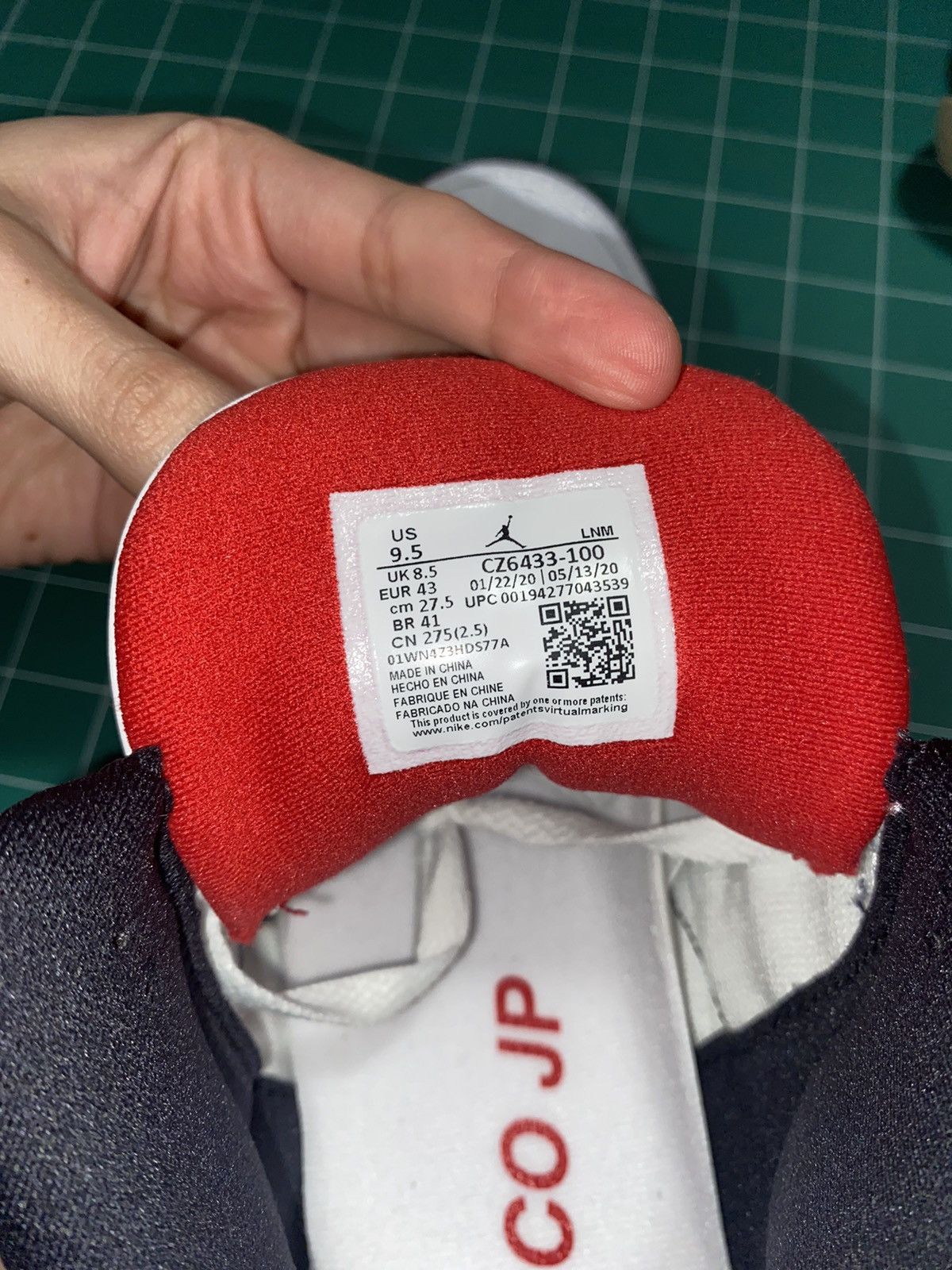 Jordan Brand × Nike Air Jordan 3 SE-T 'Fire Red' Japan Exclusive Size US 9.5 / EU 42-43 - 13 Thumbnail