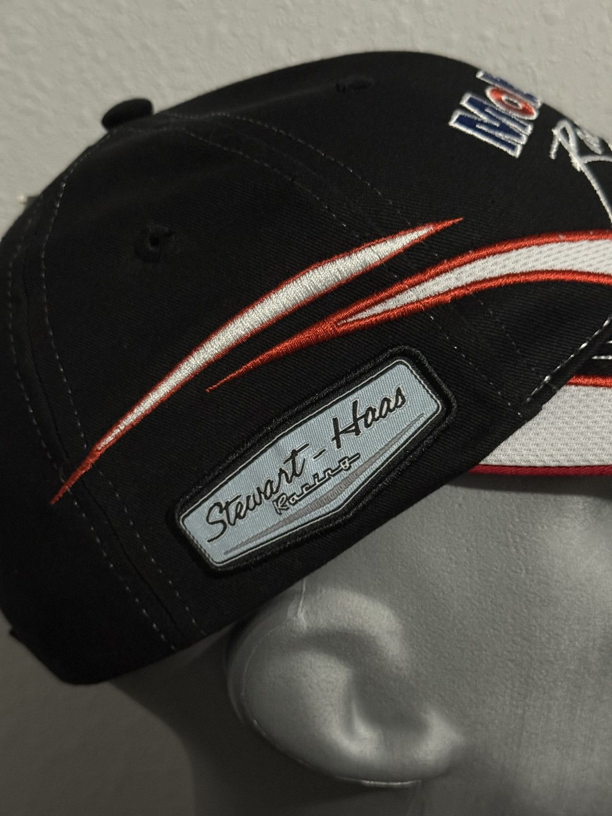 Chase Authentics Autographed Tony Stewart Nascar Hat Size ONE SIZE - 6 Thumbnail