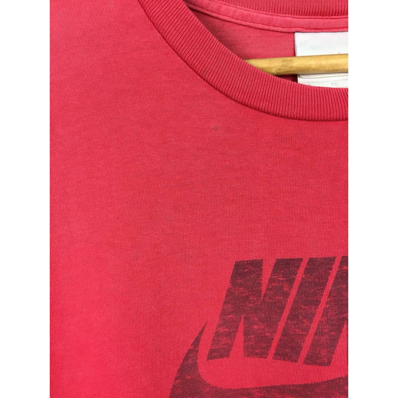 Nike × Vintage Vtg Y2K Nike Swoosh Spell Out Logo Tee Size XL Size US XL / EU 56 / 4 - 4 Thumbnail