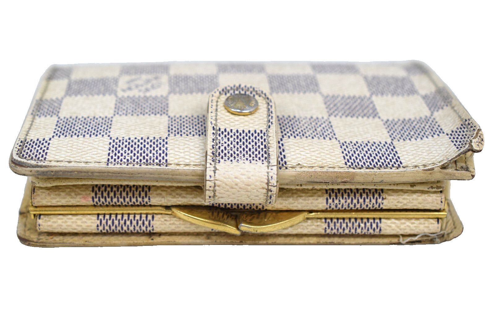 Louis Vuitton Louis Vuitton Portefeuille Viennois Wallet Azur N61676 Size ONE SIZE - 3 Thumbnail