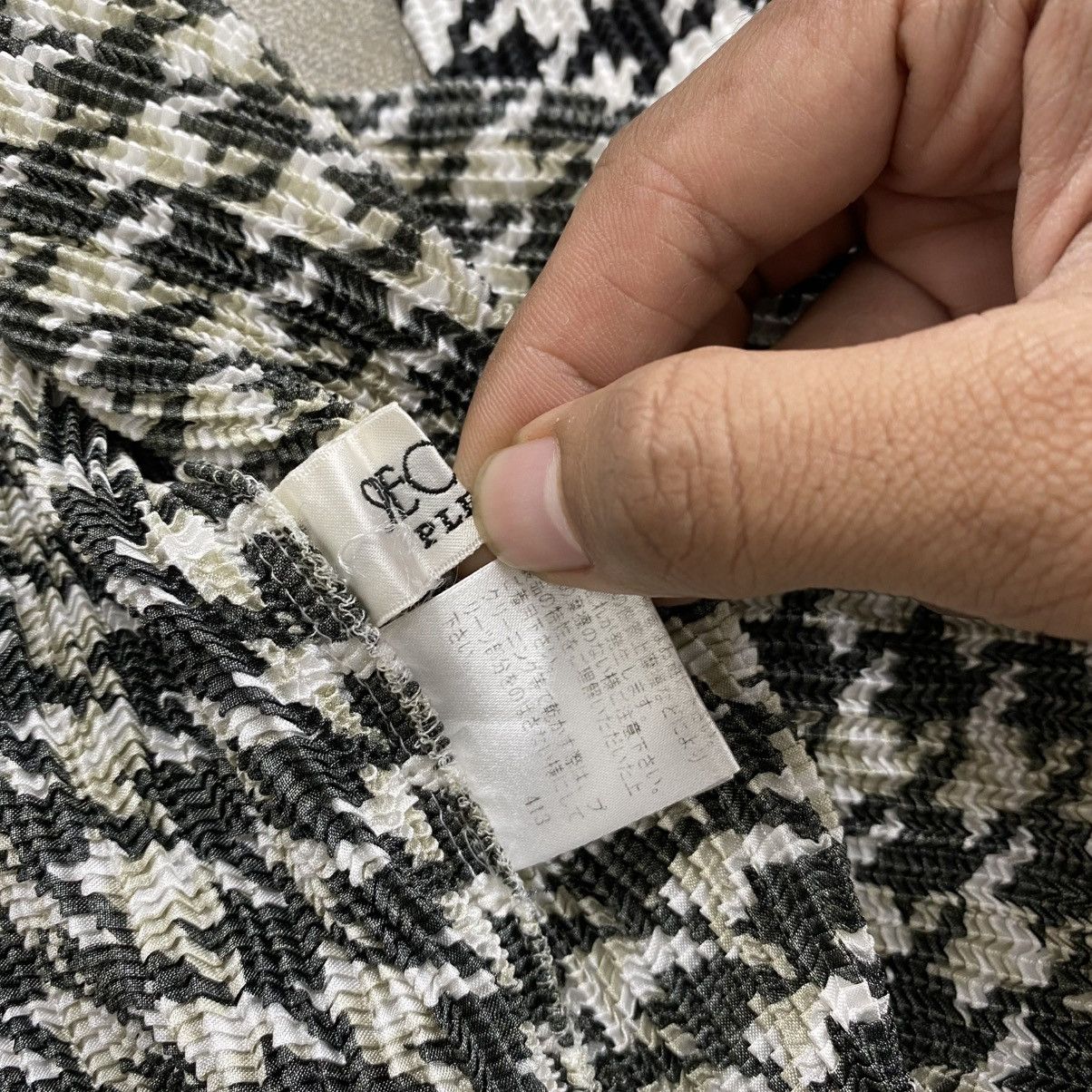 Issey Miyake Pleats Please Issey Miyake Specchio Houndstooth Cardigans Size XS / US 0-2 / IT 36-38 - 7 Thumbnail