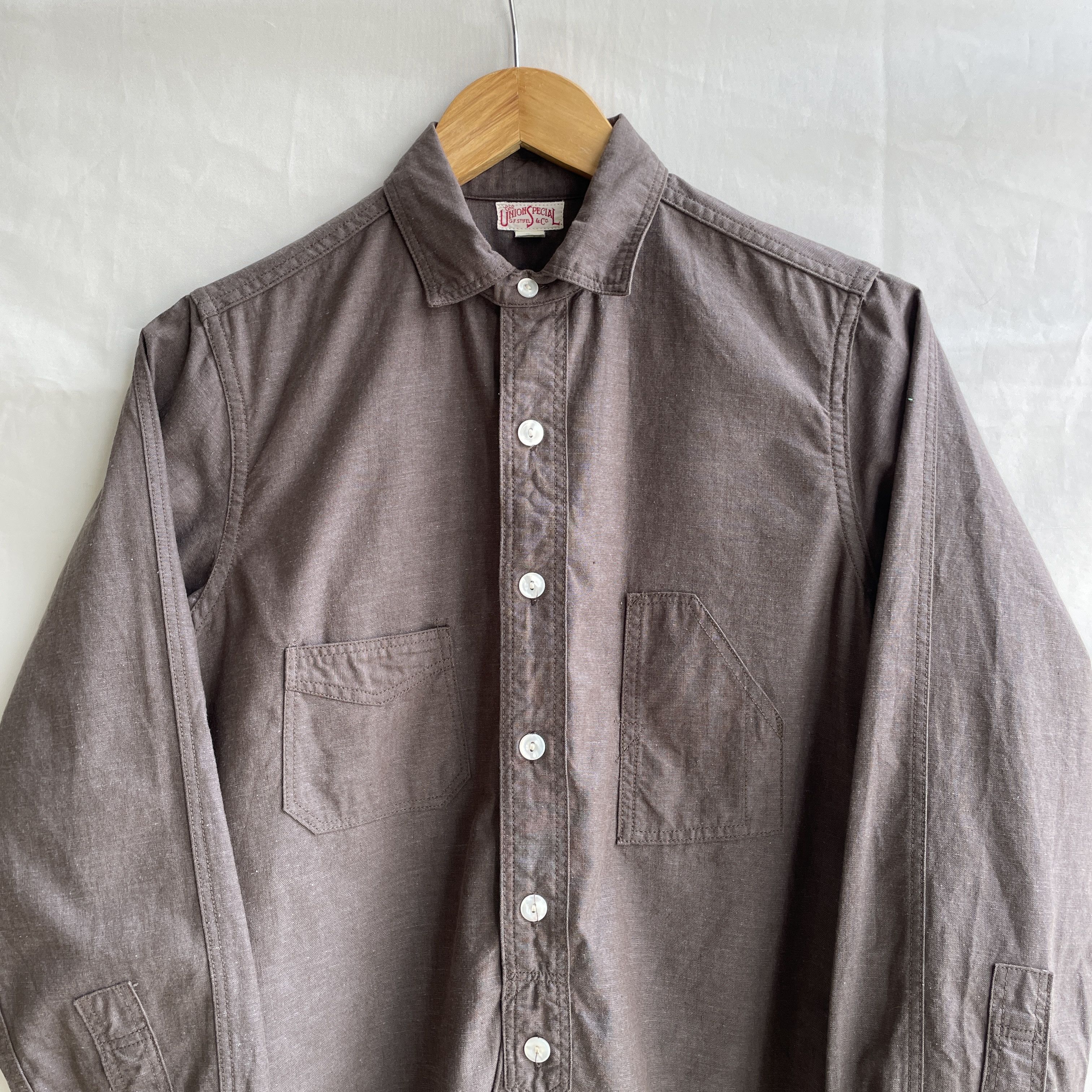 Other The Union Special G.F. Stifel Co 1920s Work Chambray Shirt Size US XS / EU 42 / 0 - 4 Thumbnail